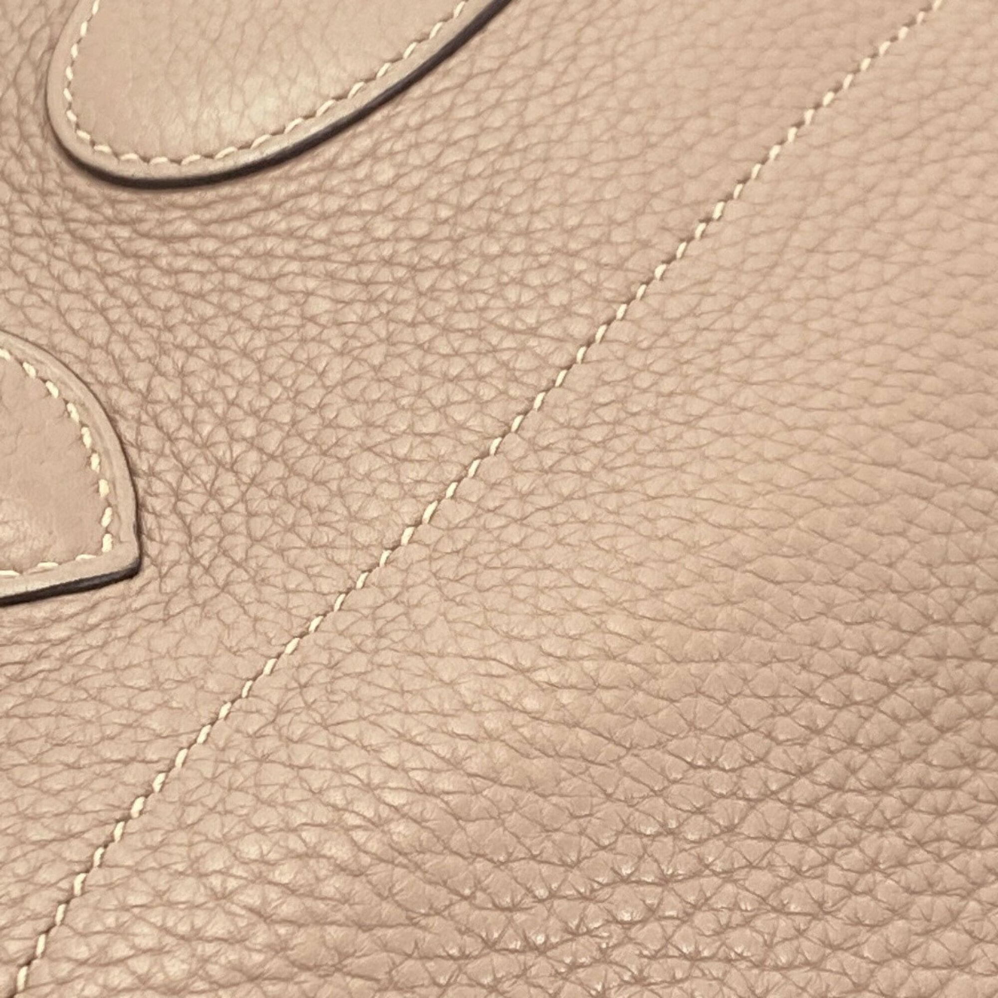 Hermes Taurillon Clemence Leather Handbag (Pre-Owned)