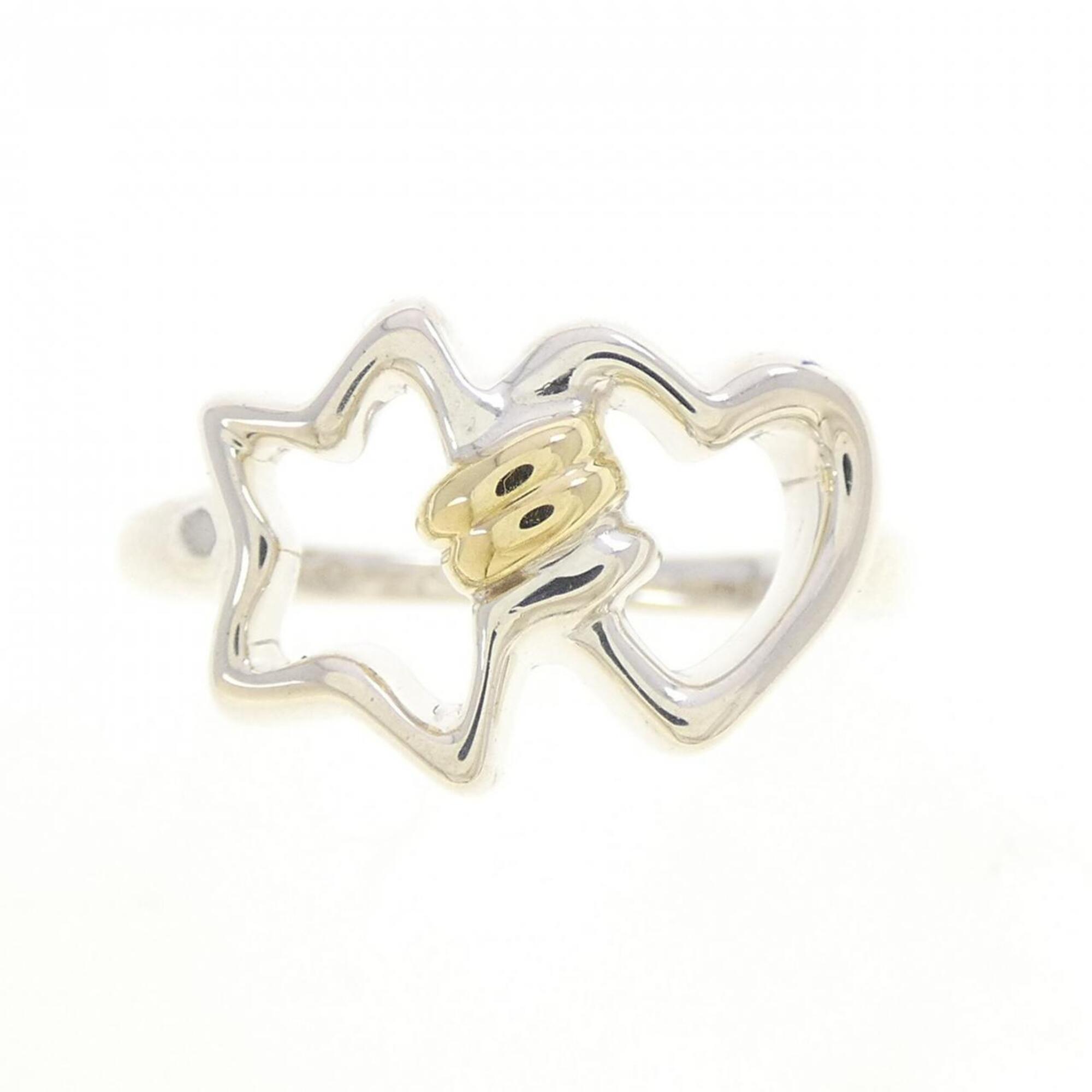 Tiffany Yellow Gold (18K) Silver 925 Band Ring (Pre-Owned)
