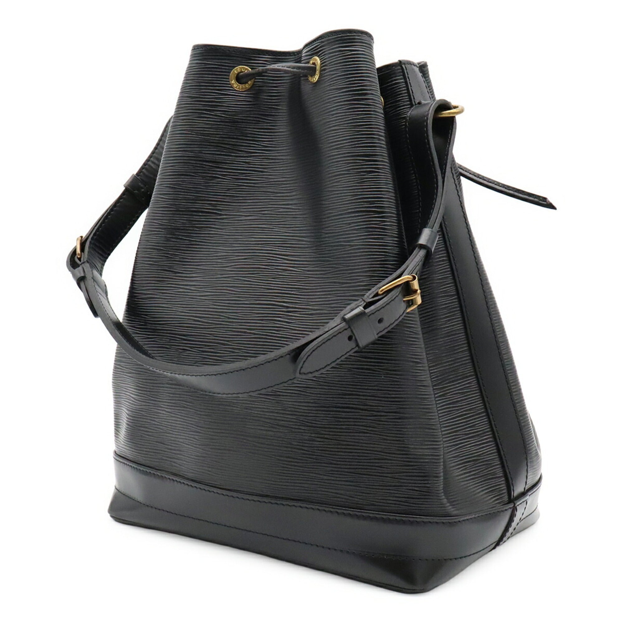Louis Vuitton Epi Black Noir Epi Leather Shoulder Bag (Pre-Owned)