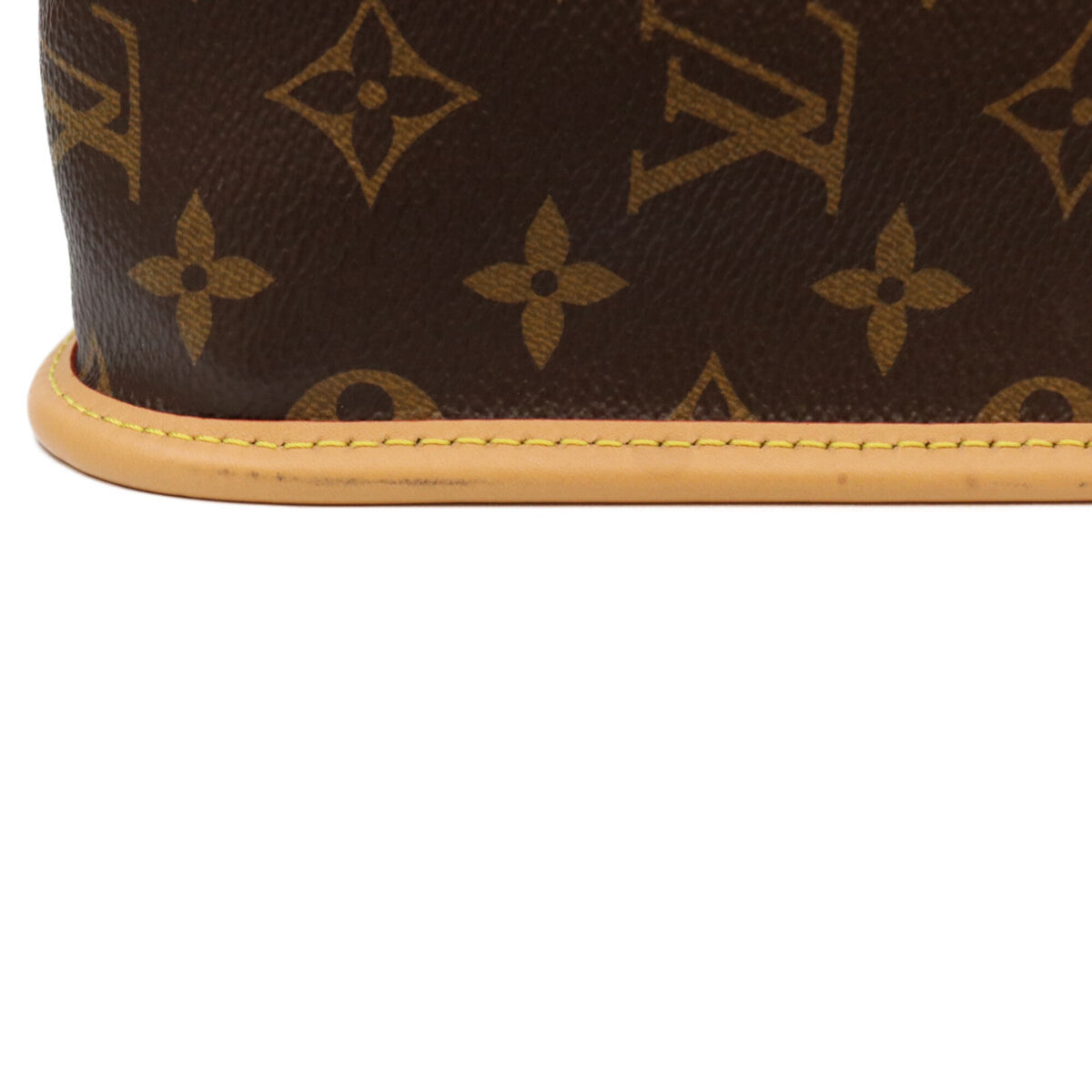 Louis Vuitton Brown Monogram Shoulder Bag (Pre-Owned)