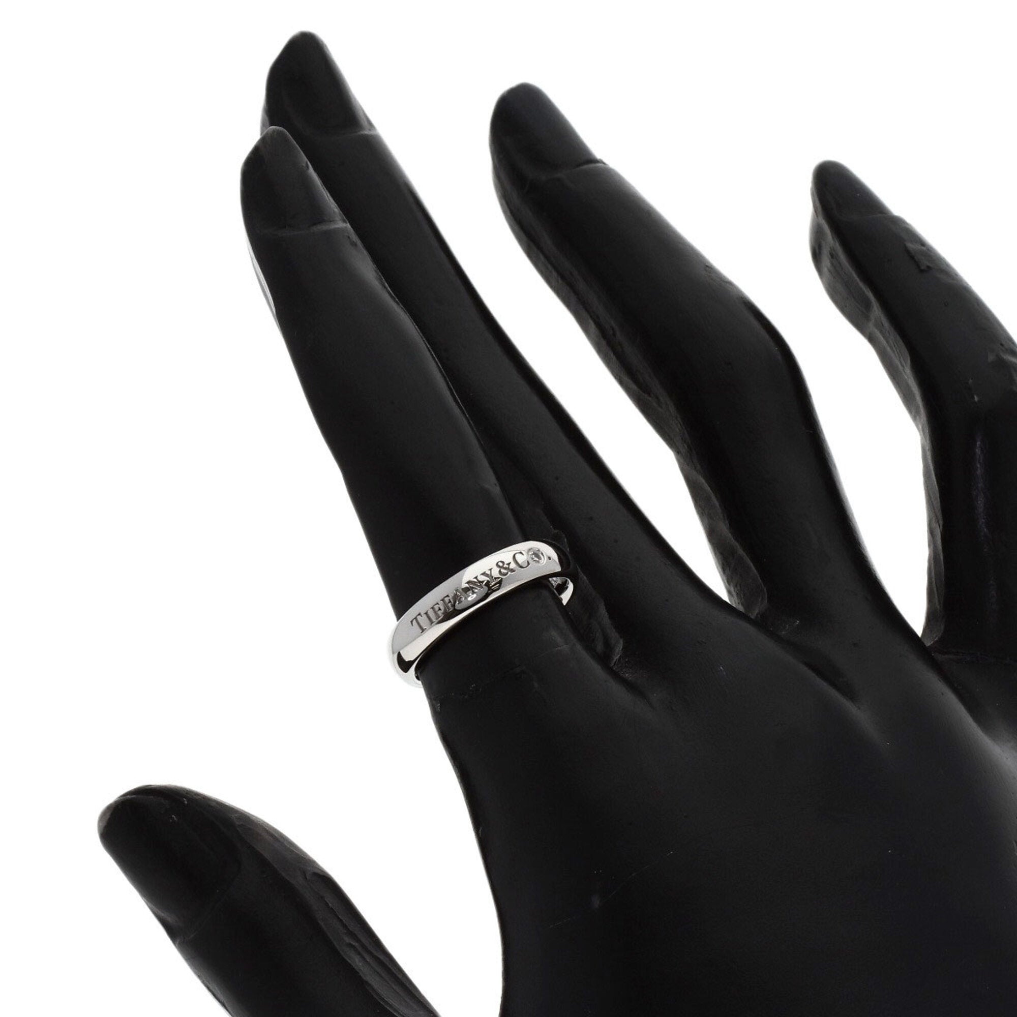 Tiffany Platinum 950 Band Ring (Pre-Owned)