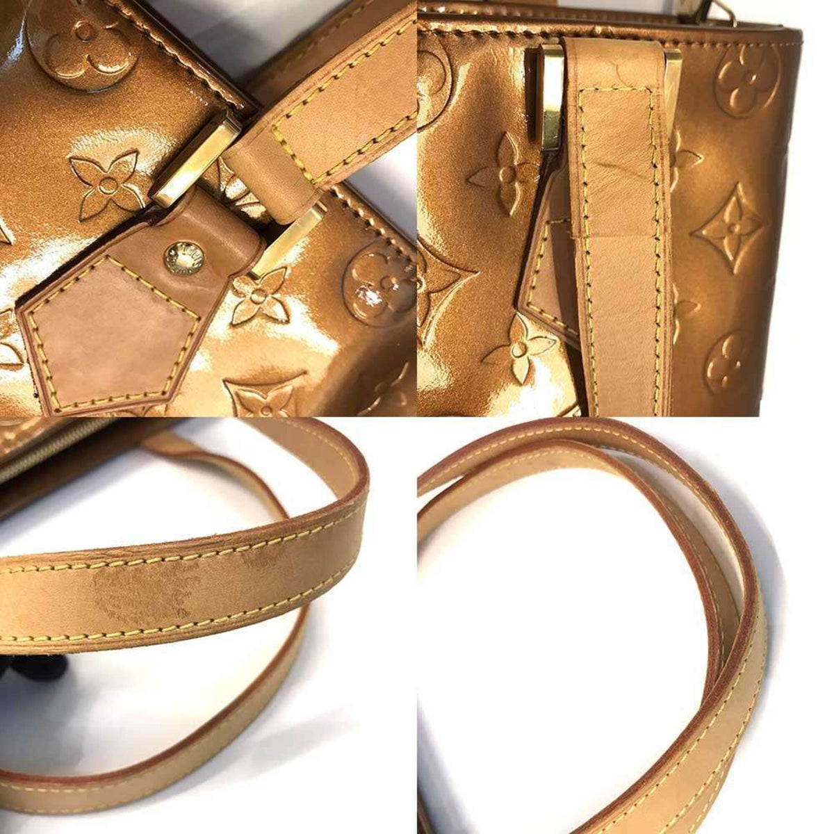 Louis Vuitton Monogram Vernis Brown Monogram Vernis Handbag Shoulder Bag (Pre-Owned)