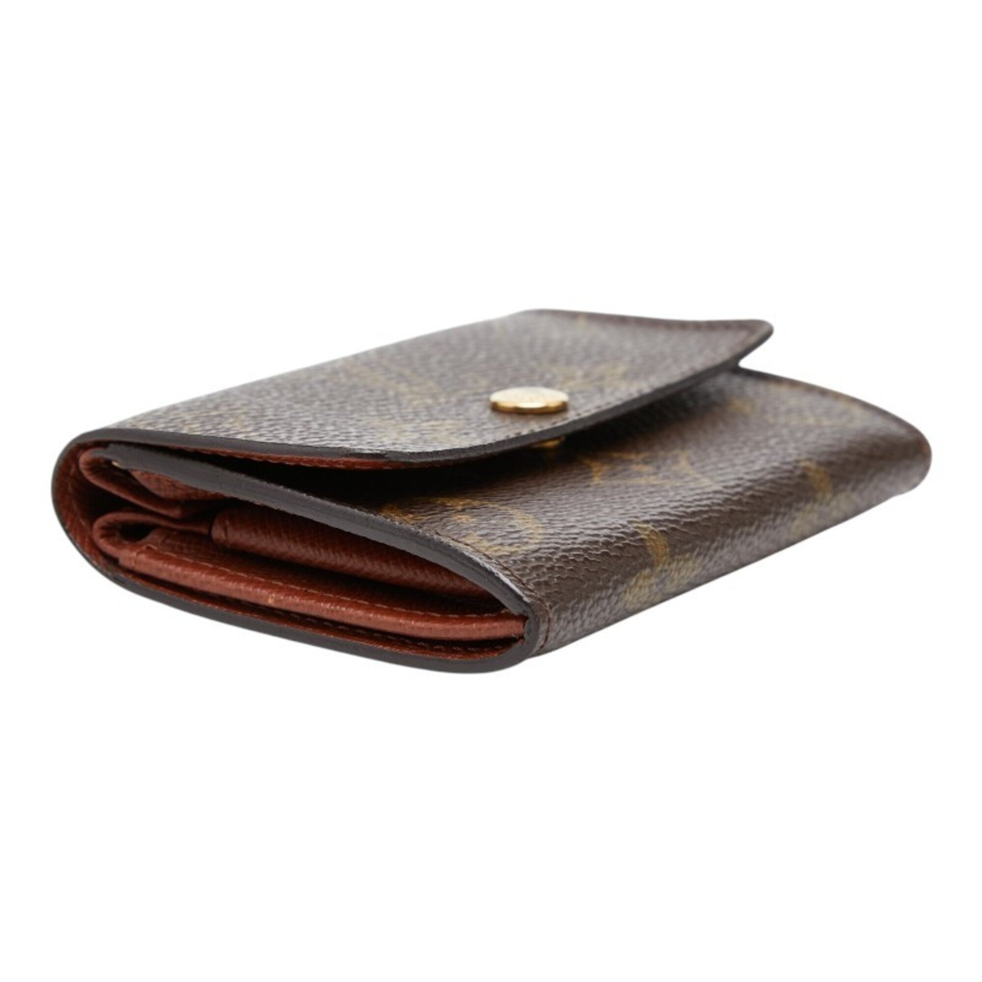 Louis Vuitton Monogram Brown Pvc Leather Coin Purse/Coin Case (Pre-Owned)