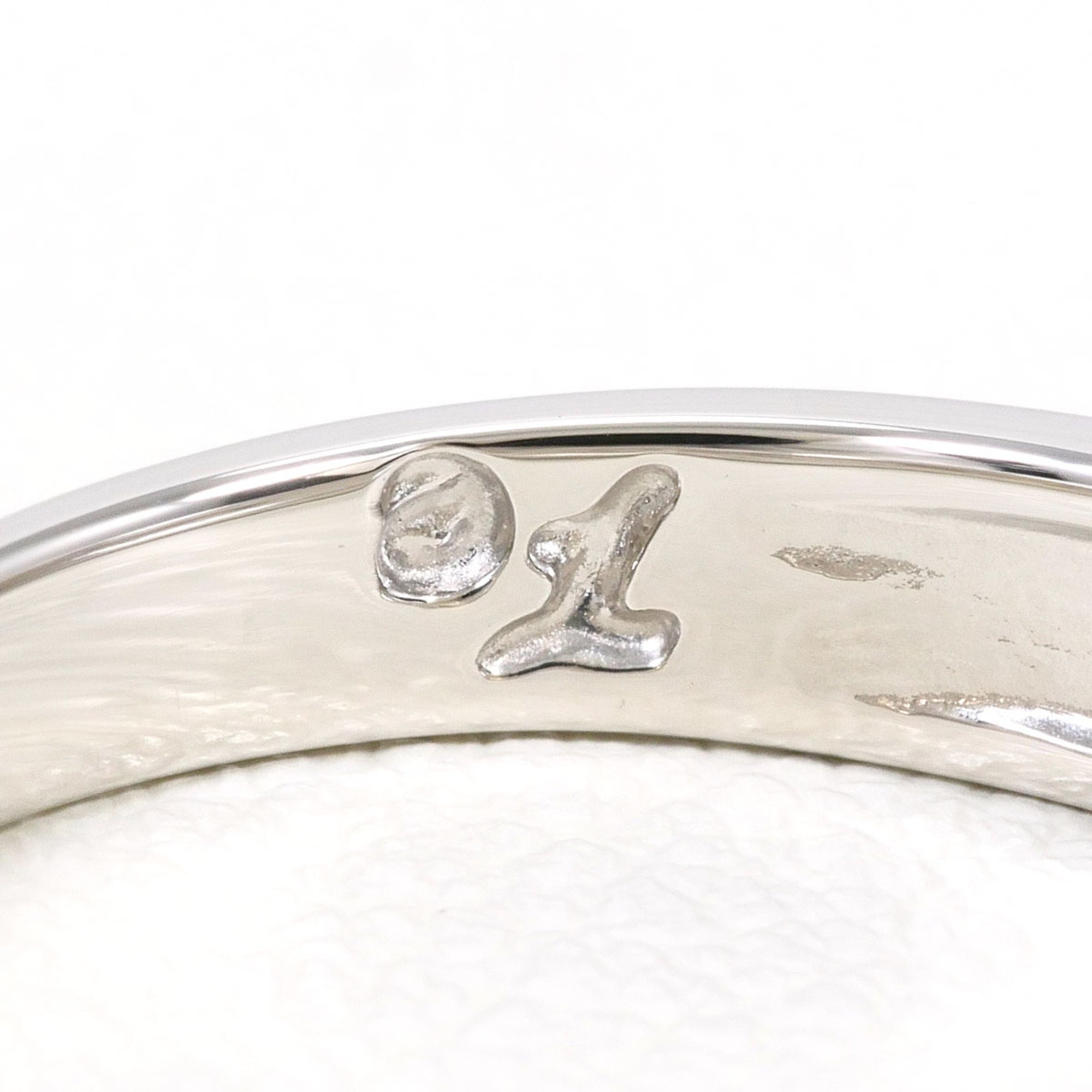 Unbranded Blue Platinum Platinum 900 Band Ring (Pre-Owned)
