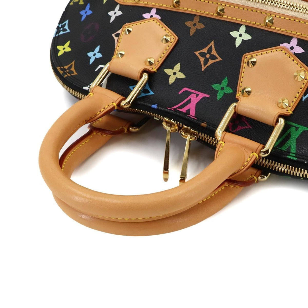 Louis Vuitton Multi-Color Noir Monogram Multicolore Canvas Handbag (Pre-Owned)