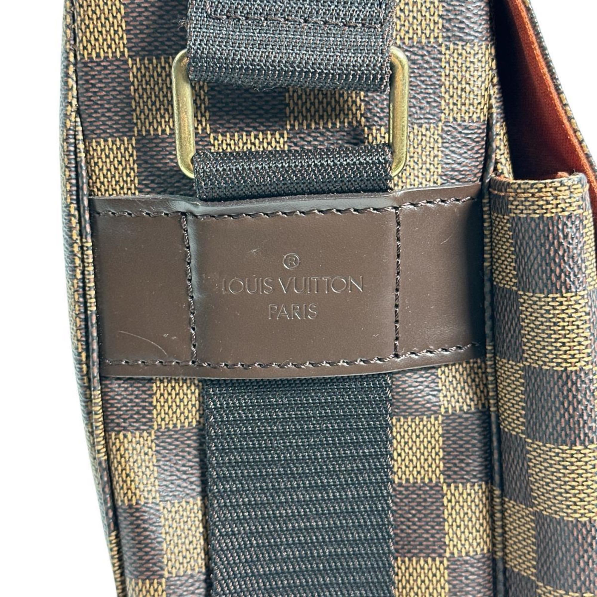 Louis Vuitton Brown Damier Canvas Shoulder Bag (Pre-Owned)