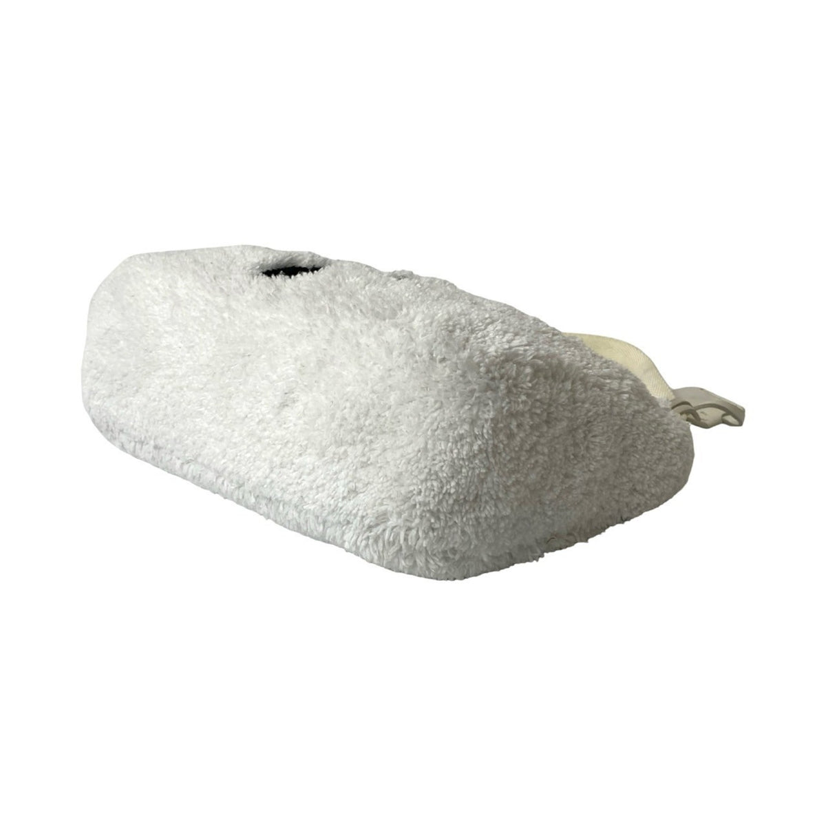 Prada White Pile Fabric Handbag Pouch (Pre-Owned)