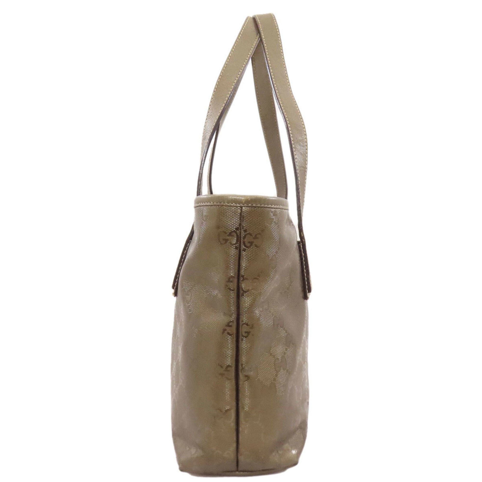 Gucci Bronze Pvc Handbag (Pre-Owned)
