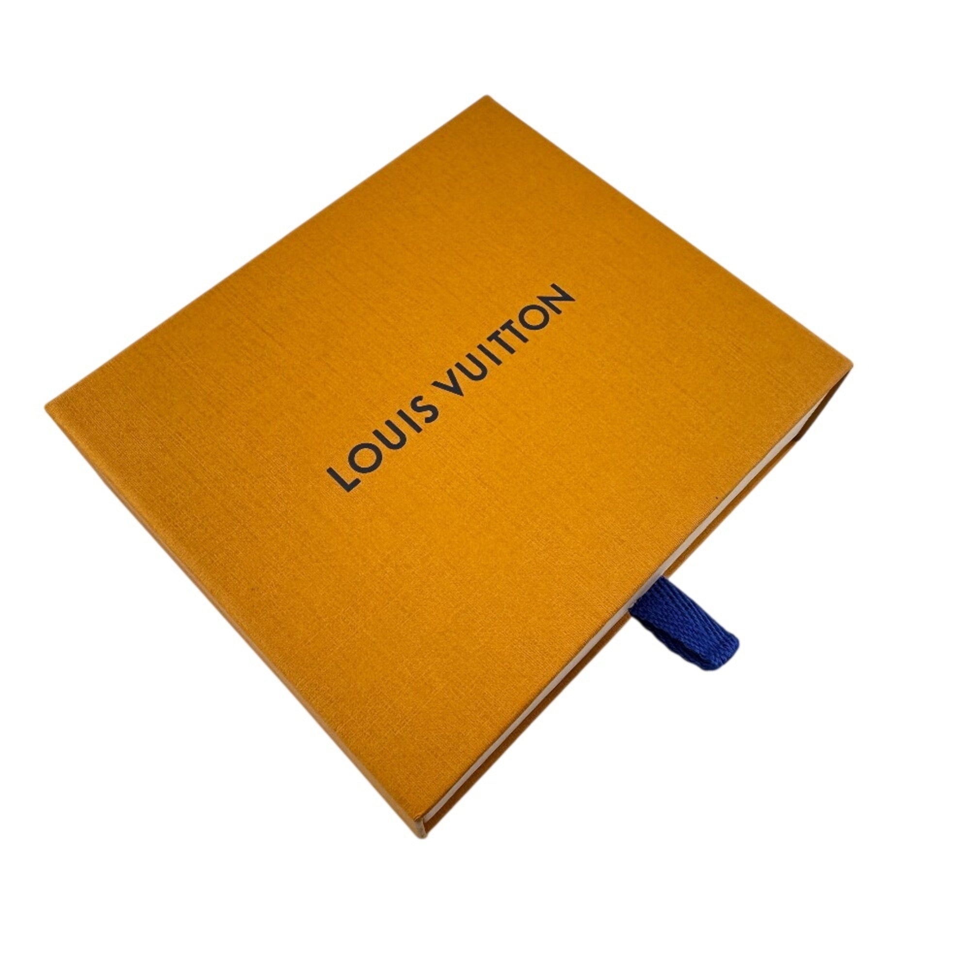 Louis Vuitton Red Color White Leather Wallet (Bi-Fold) (Pre-Owned)