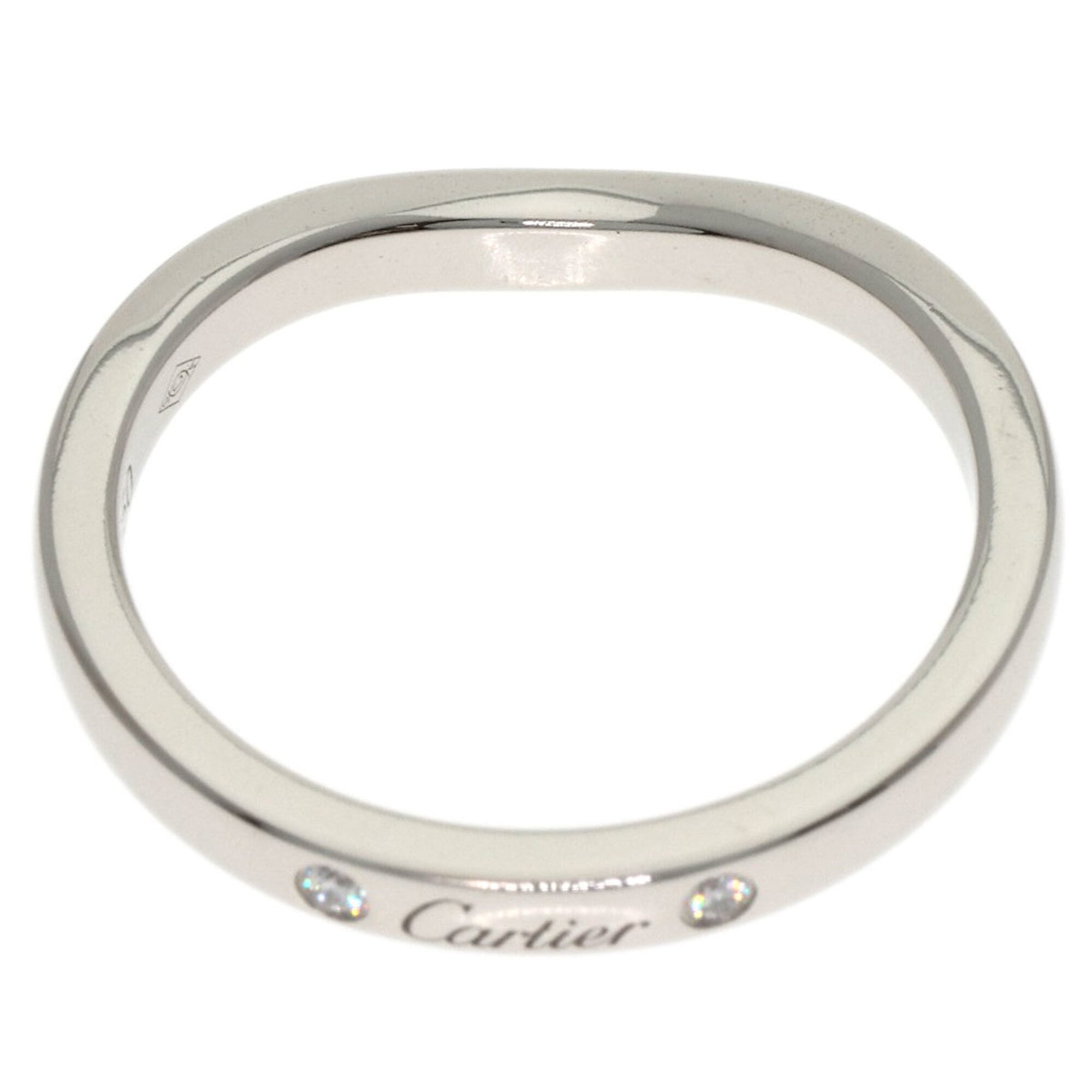 Cartier Platinum 950 Band Ring (Pre-Owned)