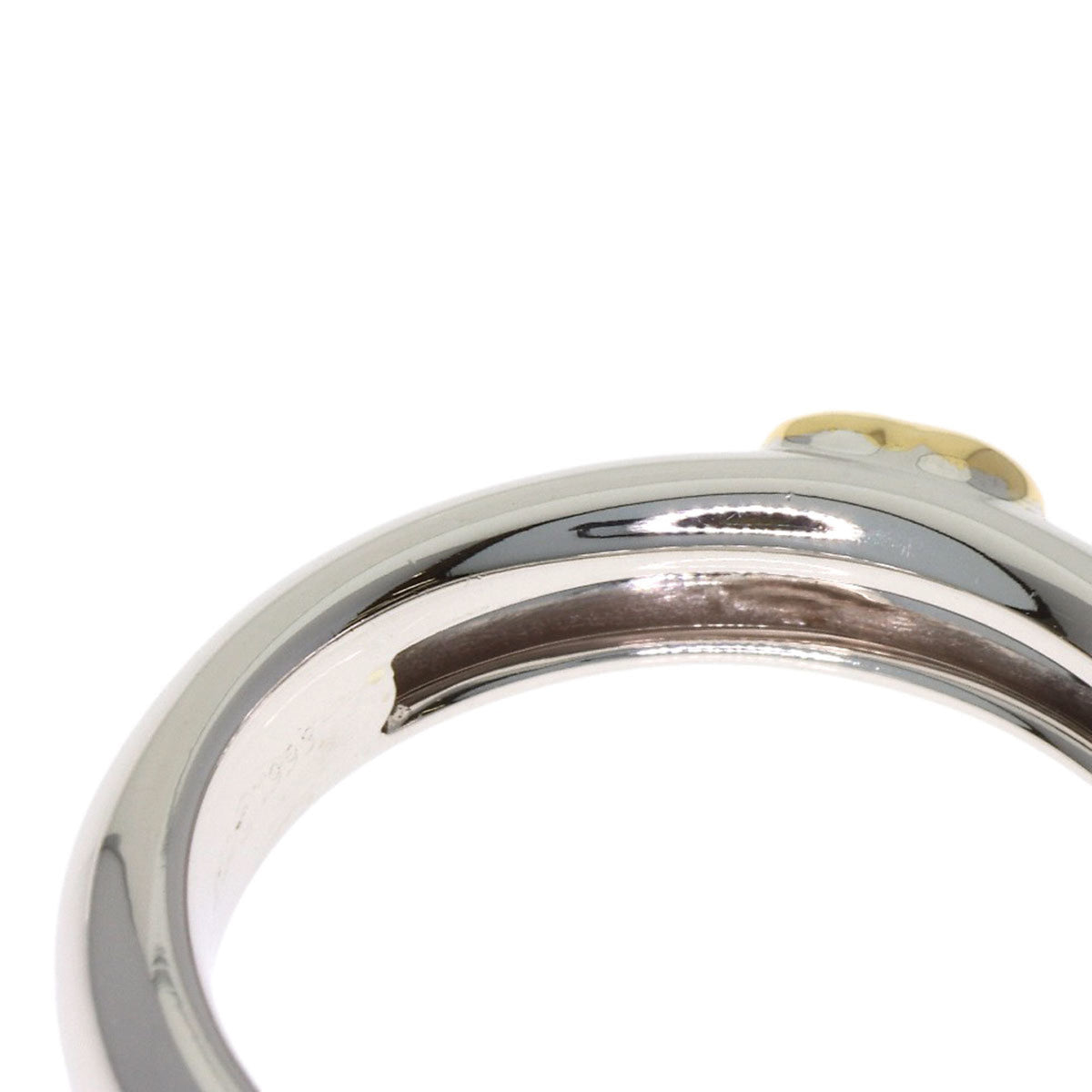 Tiffany Yellow Gold (18K) White Gold (18K) Band Ring (Pre-Owned)