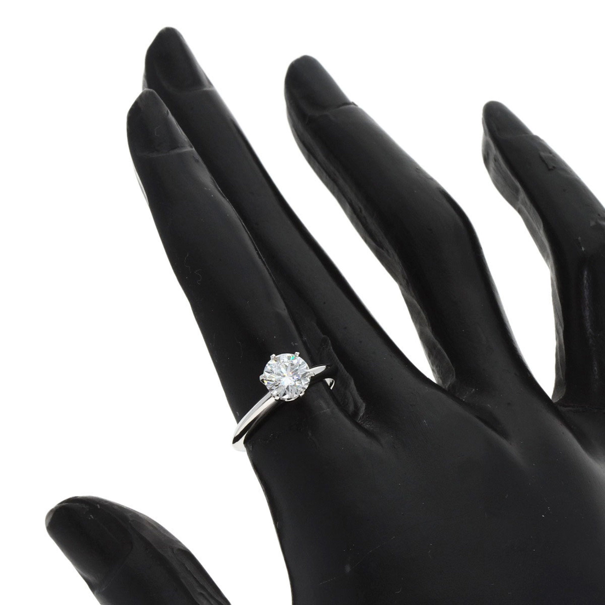 Tiffany Platinum 950 Band Ring (Pre-Owned)