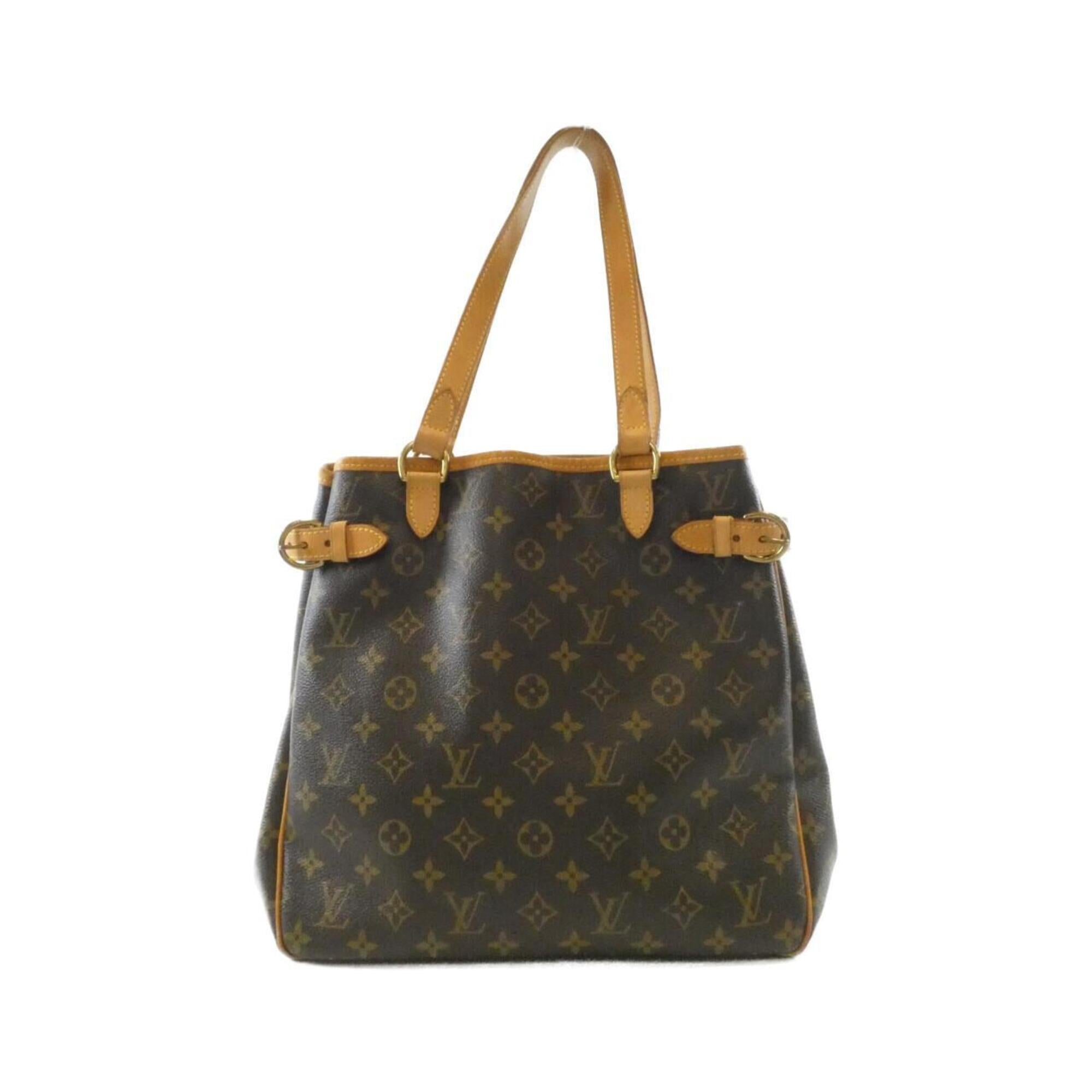 Louis Vuitton Monogram Marron Coated Canvas Shoulder Bag (Pre-Owned)