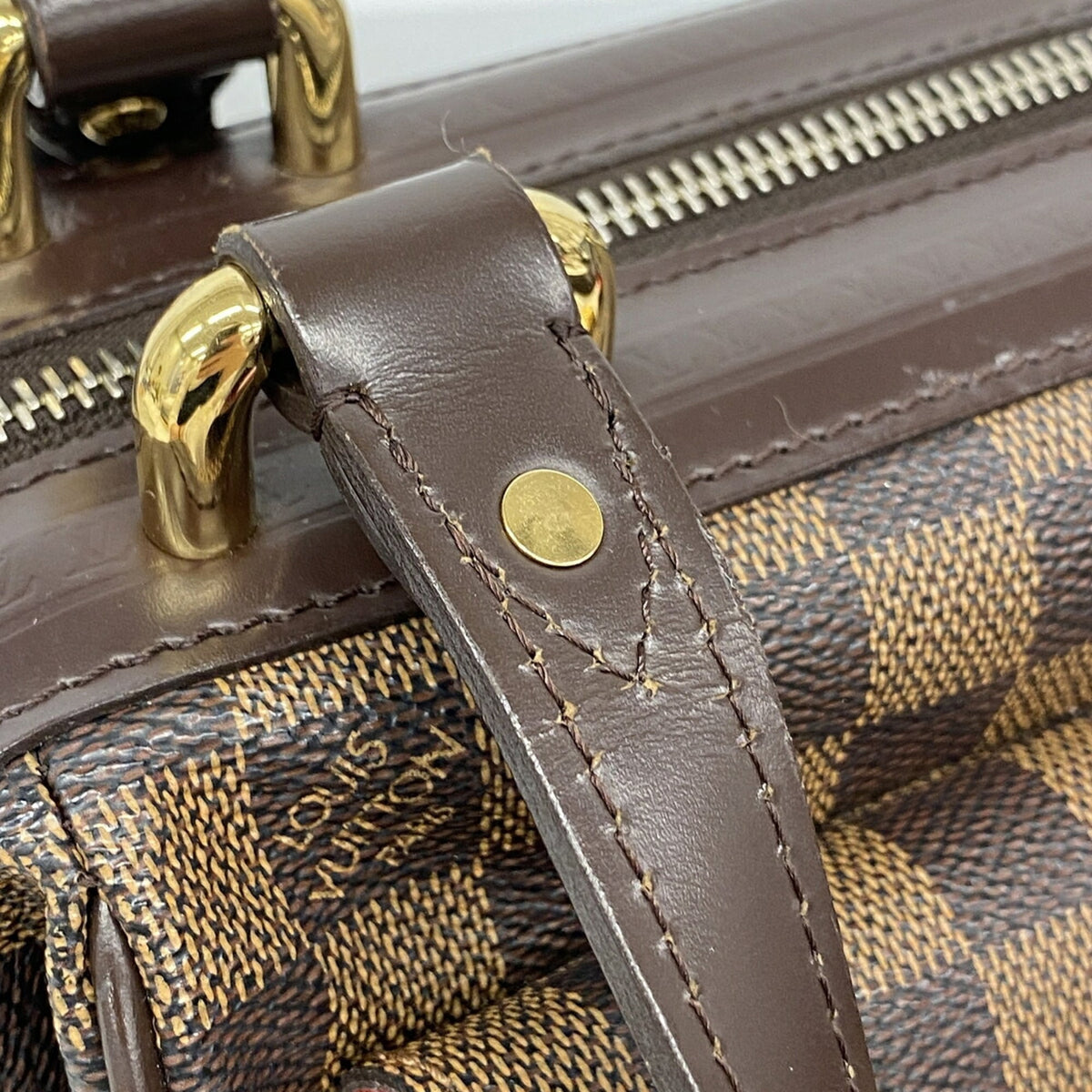 Louis Vuitton Ebene Handbag (Pre-Owned)