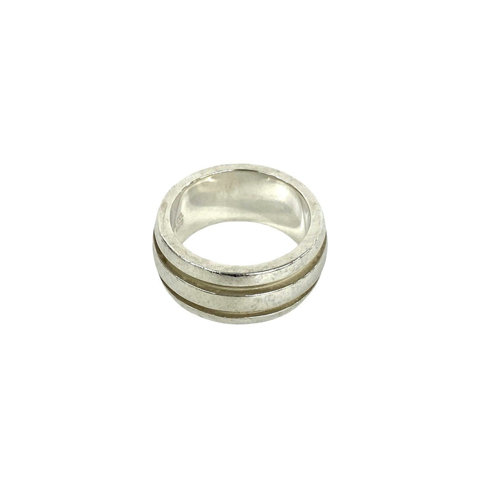 Tiffany Silver Silver 925 Band Ring (Pre-Owned)
