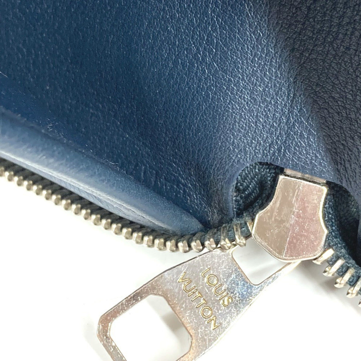 Louis Vuitton Galle Navy Long Wallet (Bi-Fold) (Pre-Owned)
