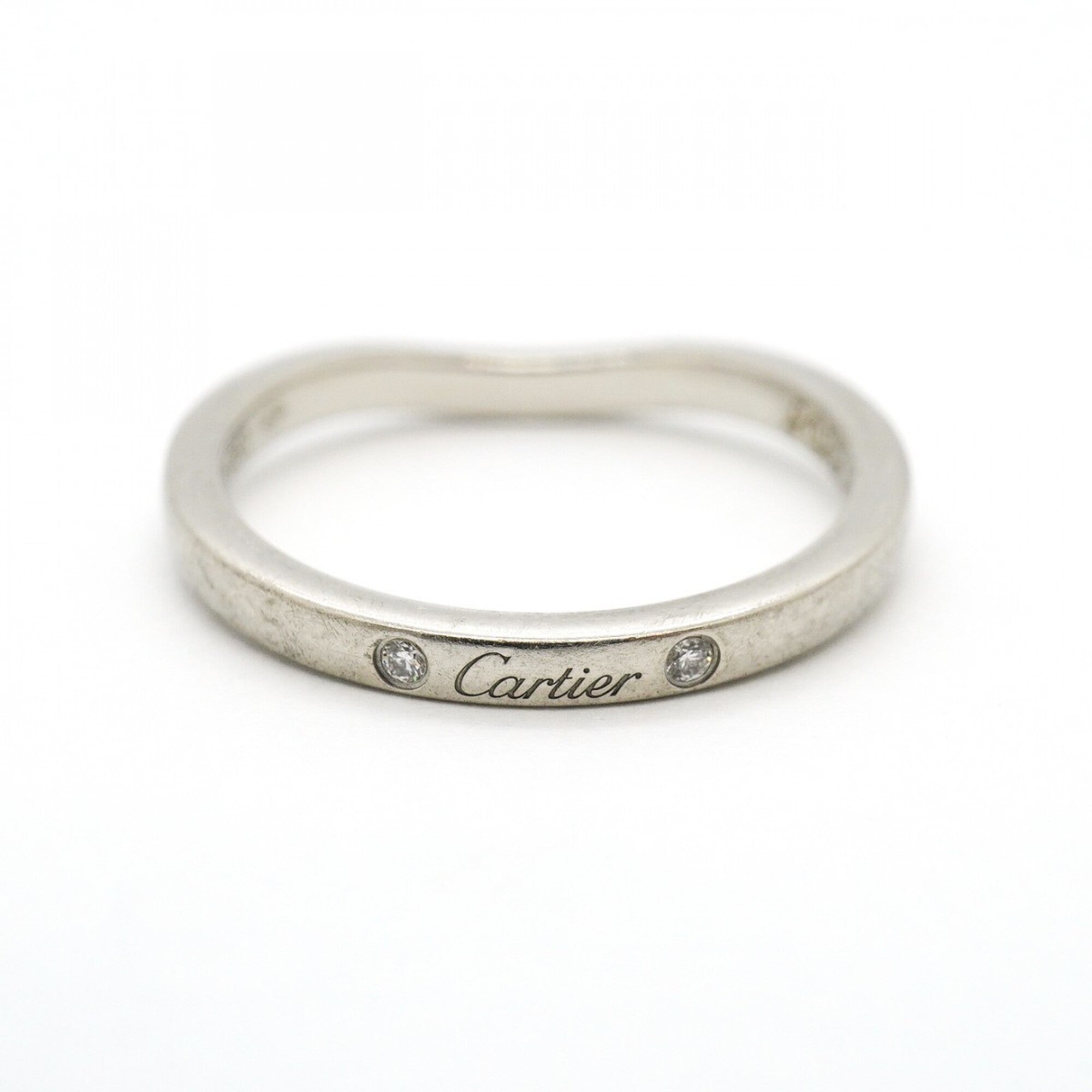 Cartier Platinum 950 Band Ring (Pre-Owned)