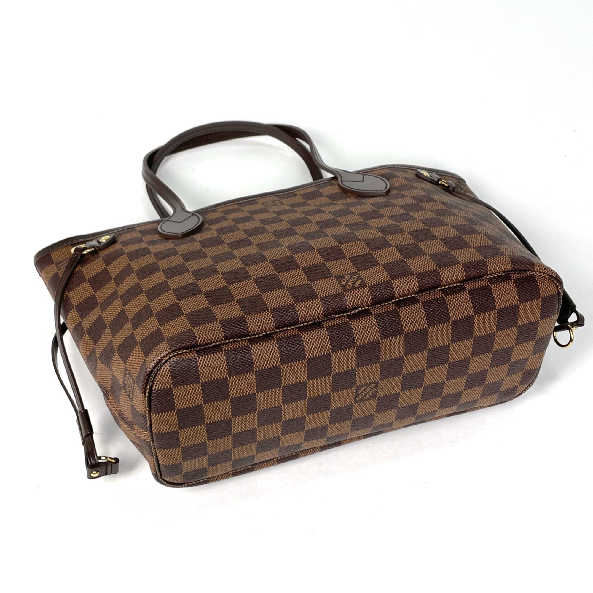 Louis Vuitton Damier Brown Damier Canvas Handbag Tote Bag (Pre-Owned)