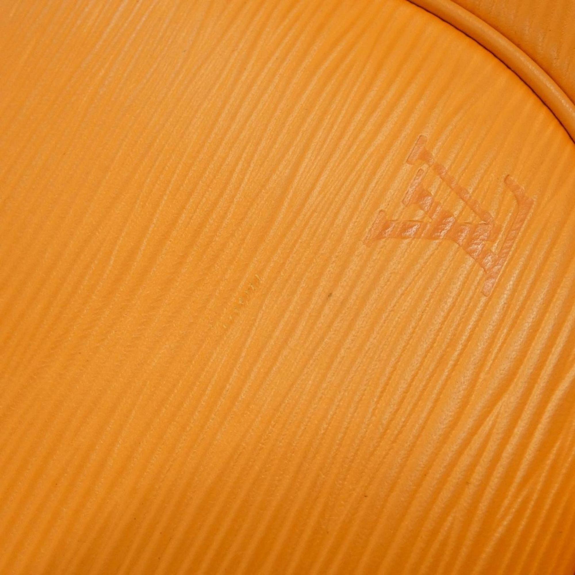 Louis Vuitton Mandarin Orange Leather Handbag (Pre-Owned)
