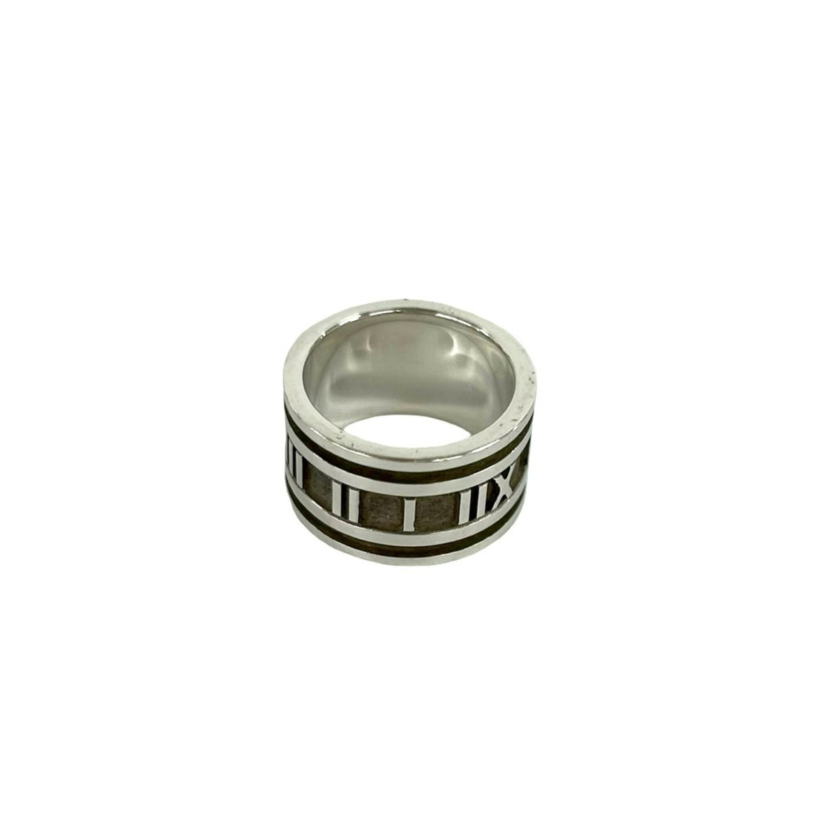 Tiffany Silver Silver 925 Band Ring (Pre-Owned)