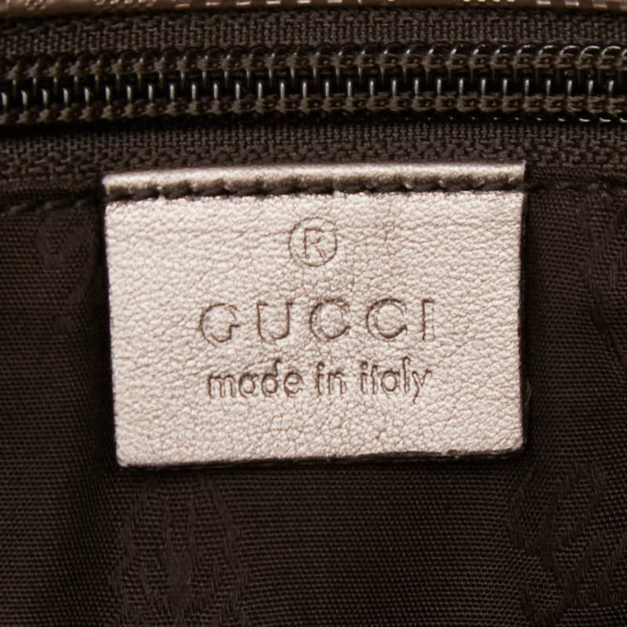 Gucci Brown Pvc Messenger Bag Shoulder Bag (Pre-Owned)