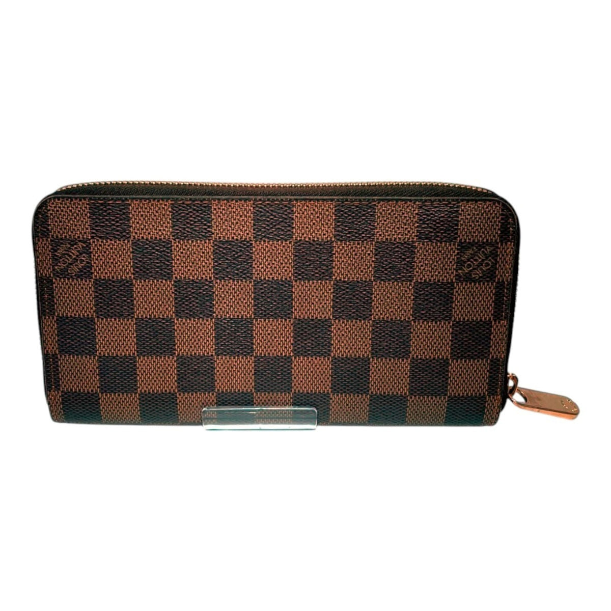 Louis Vuitton Brown Damier Canvas Long Wallet (Bi-Fold) (Pre-Owned)