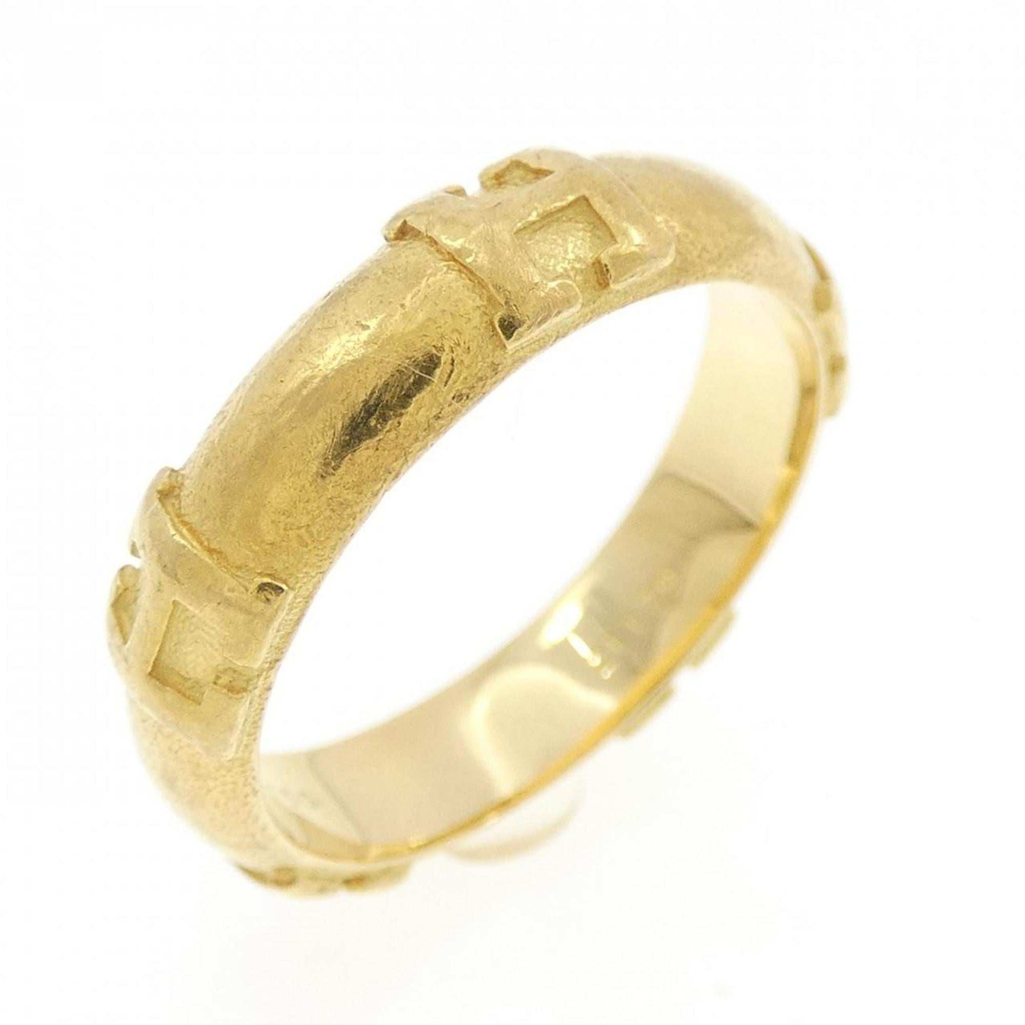 Hermes Yellow Gold Yellow Gold (18K) Band Ring (Pre-Owned)