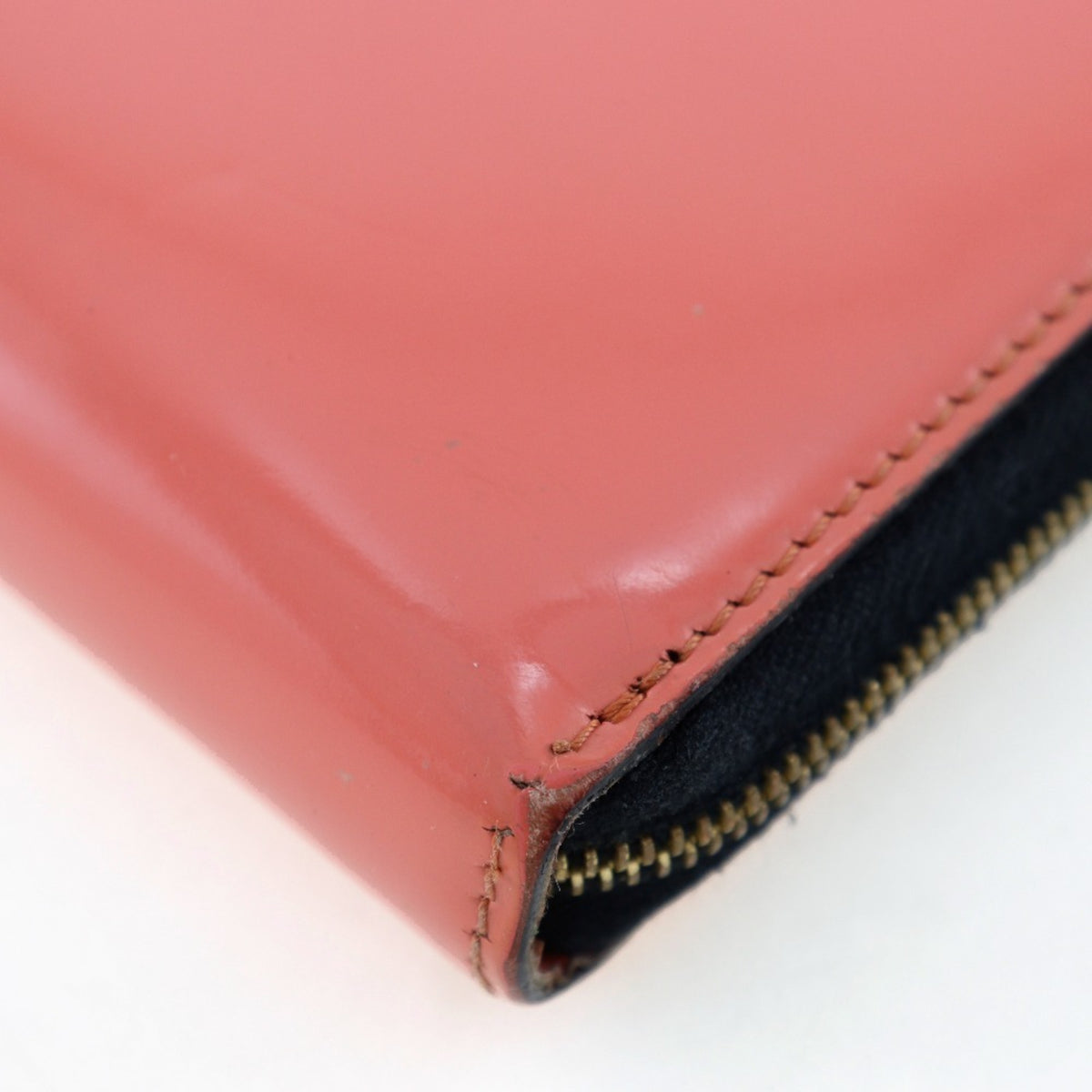 Celine Pink Leather Long Wallet (Bi-Fold) (Pre-Owned)