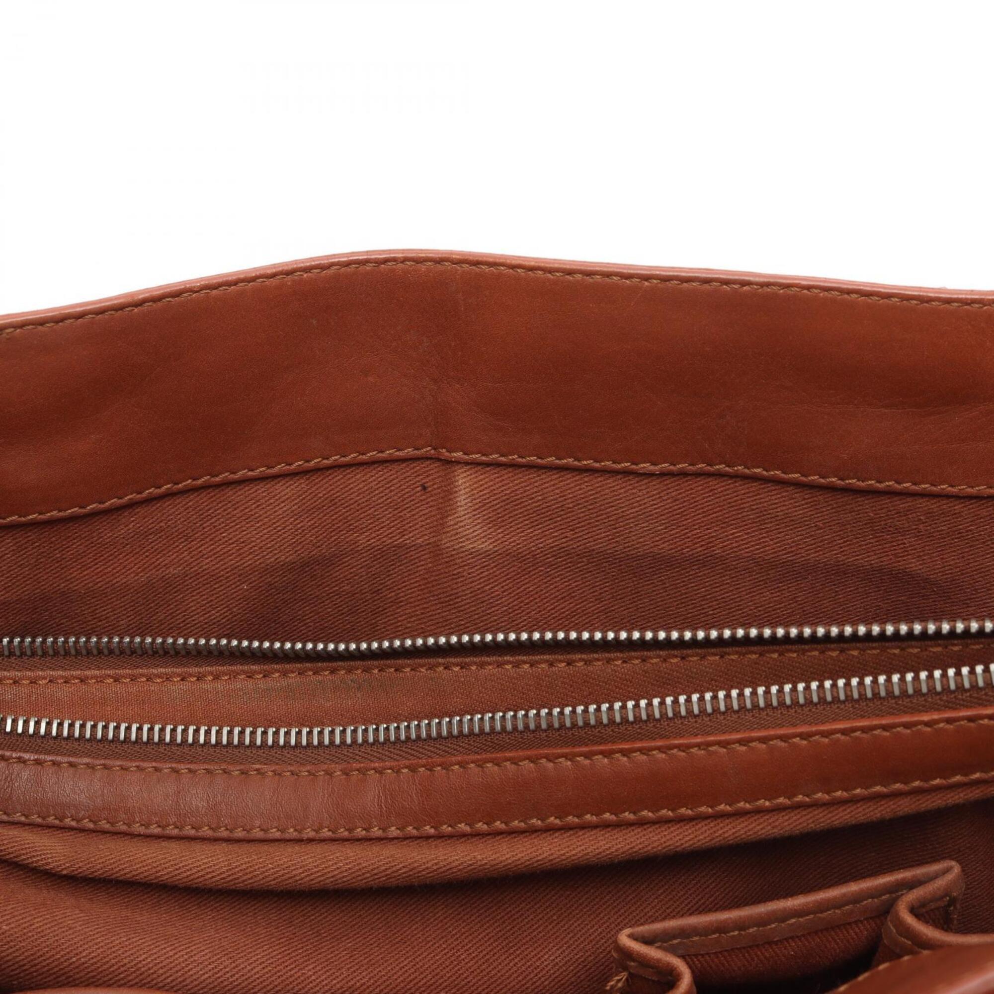 Celine Brown Leather Handbag (Pre-Owned)
