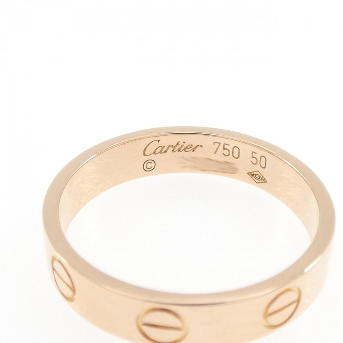 Cartier Pink Gold (18K) Band Ring (Pre-Owned)