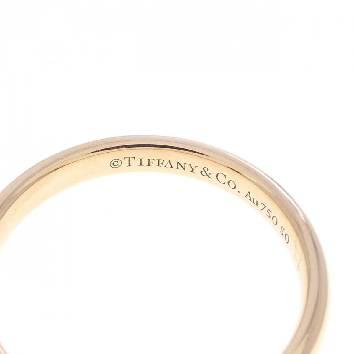 Tiffany Pink Gold (18K) Band Ring (Pre-Owned)