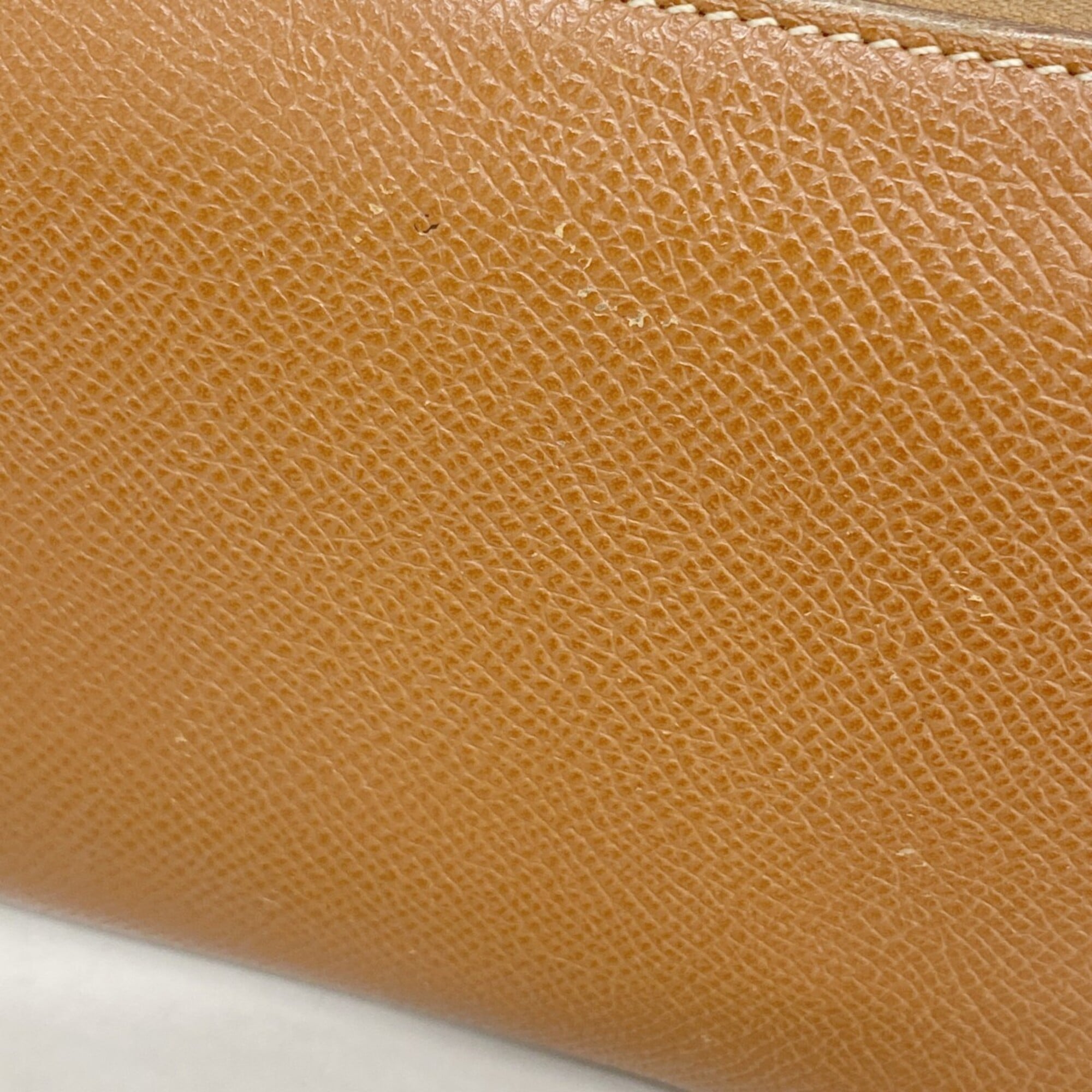 Hermes Gold Epsom Leather Long Wallet (Bi-Fold) (Pre-Owned)