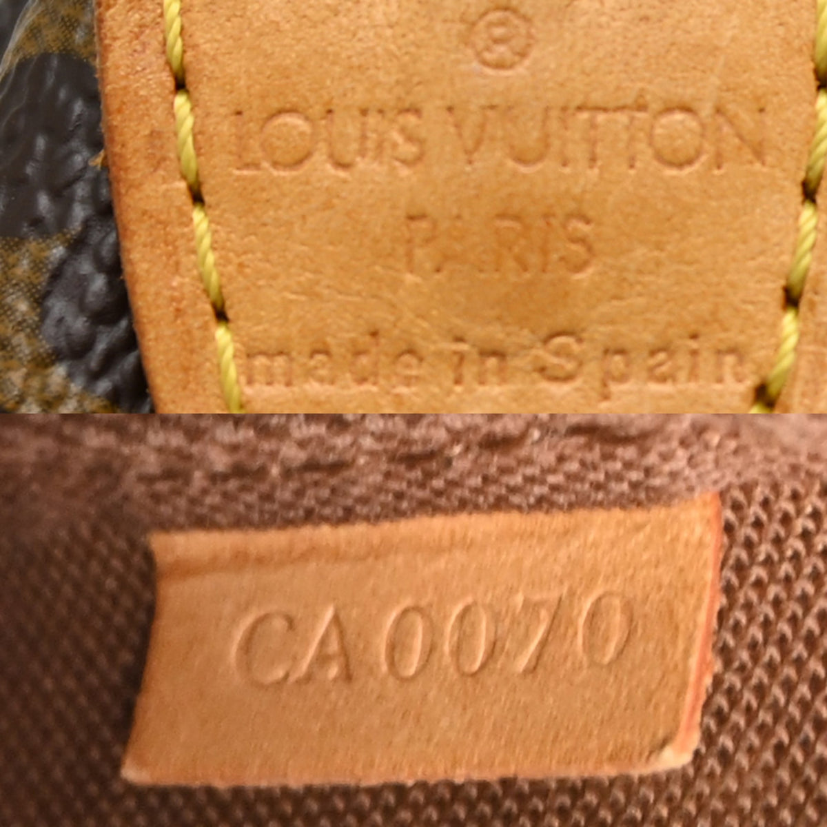 Louis Vuitton Brown Monogram Pochette Pouch (Pre-Owned)