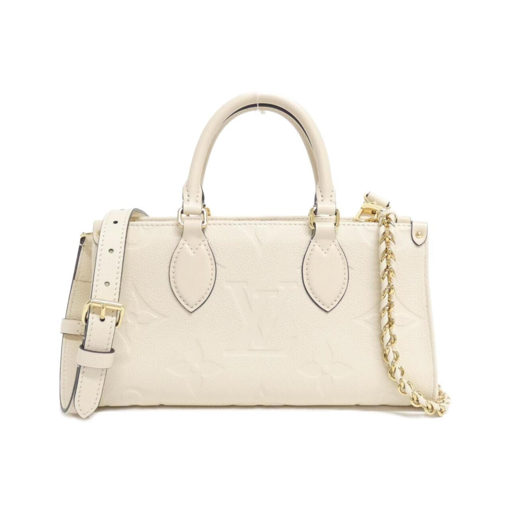 Louis Vuitton Monogram Empreinte Gold Leather Handbag (Pre-Owned)