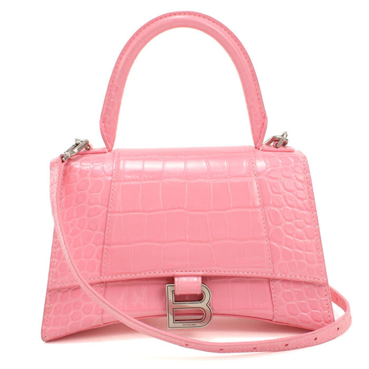 Balenciaga Pink Leather Handbag (Pre-Owned)
