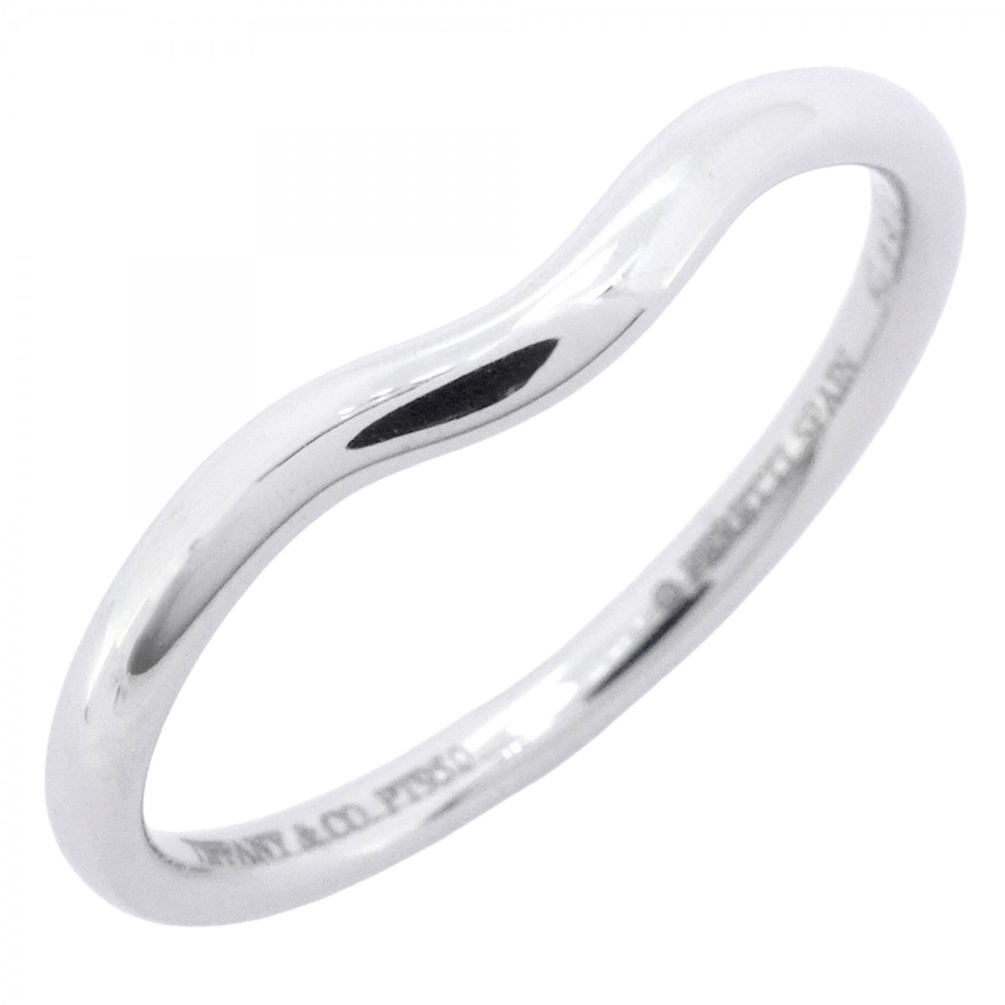 Tiffany Platinum 950 Band Ring (Pre-Owned)