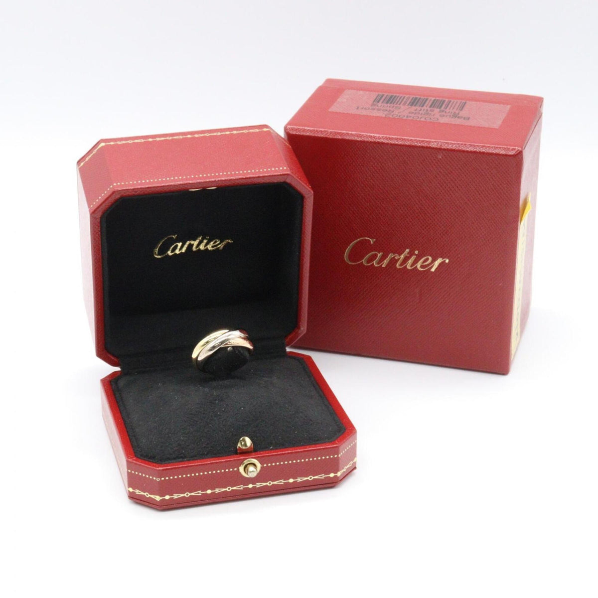 Cartier Gold Silver Yellow Gold (18K) Pink Gold (18K) White Gold (18K) Band Ring (Pre-Owned)