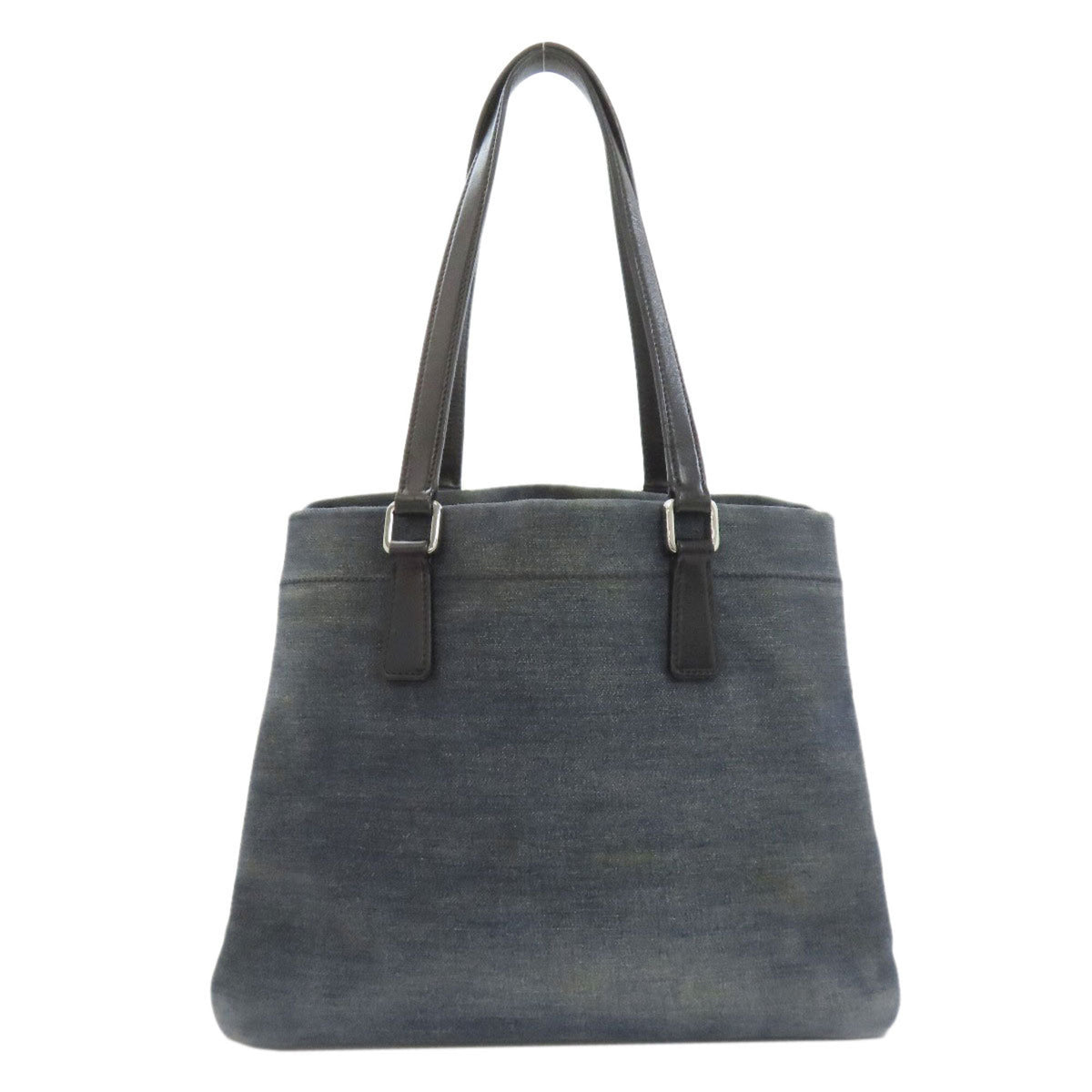Prada Blue Denim Tote Bag (Pre-Owned)