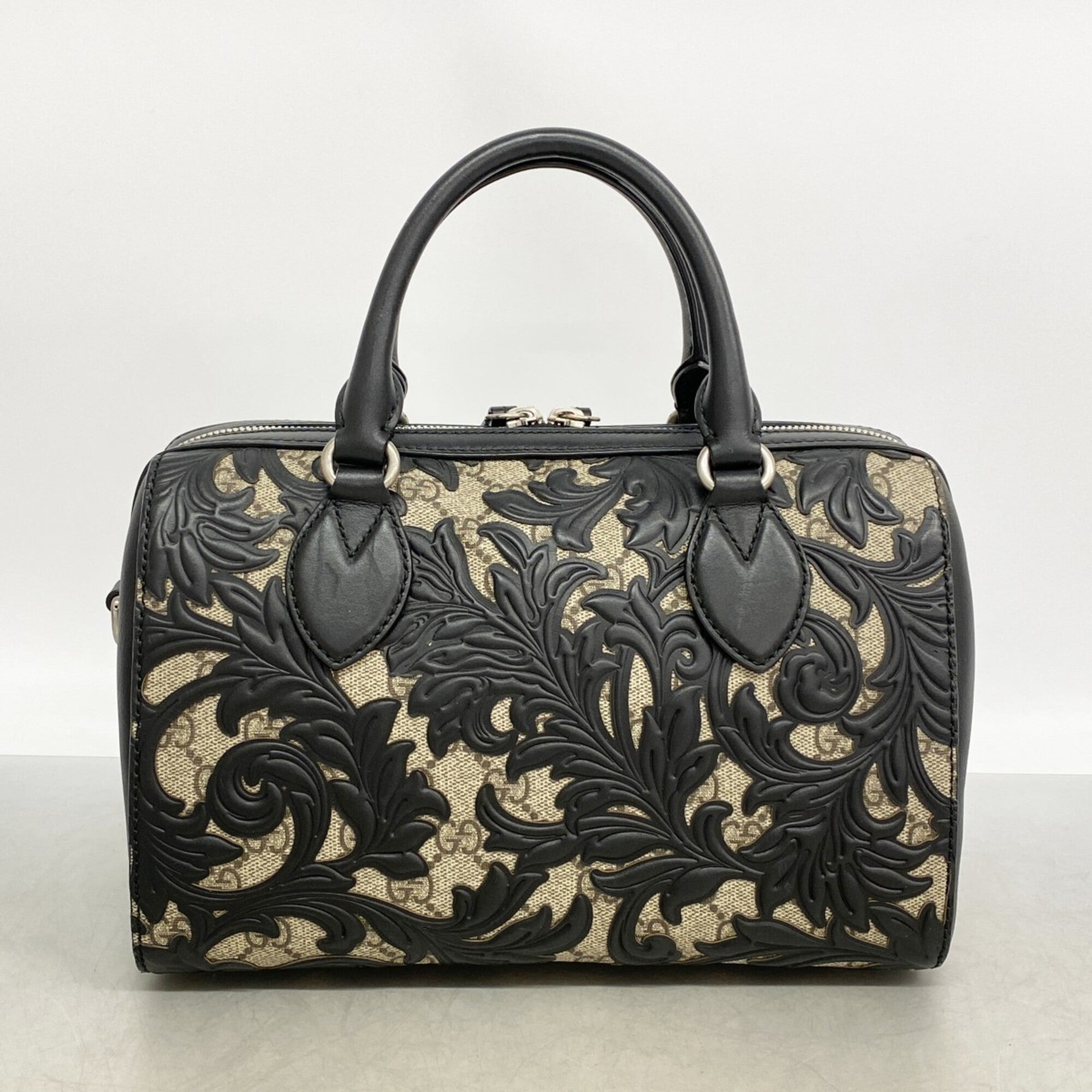 Gucci Black Pvc Handbag (Pre-Owned)