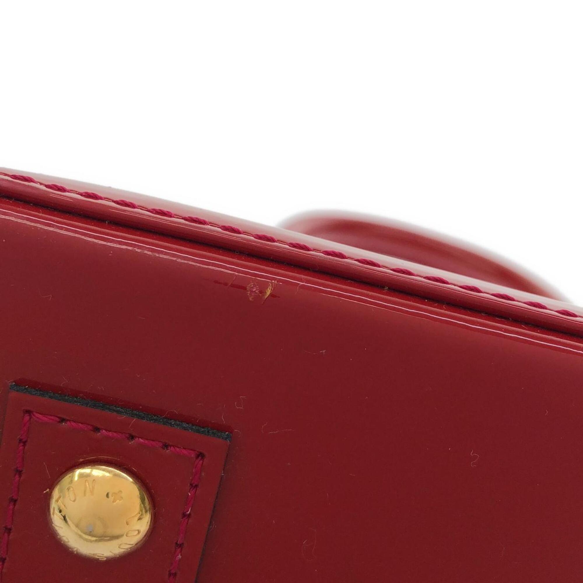 Louis Vuitton Vernis Cerise Leather Handbag (Pre-Owned)