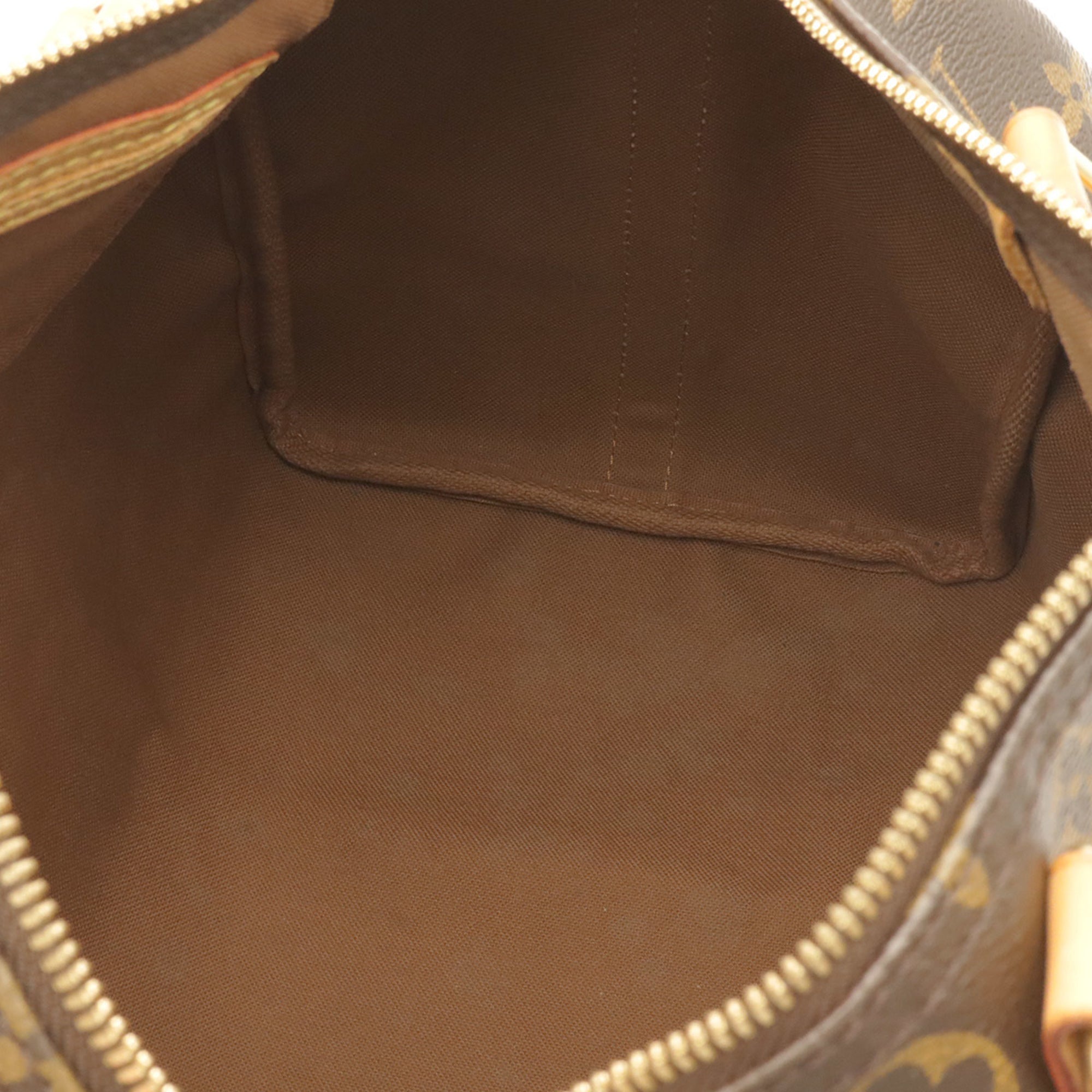 Louis Vuitton Brown Monogram White Monogram Boston Bag Handbag Shoulder Bag (Pre-Owned)