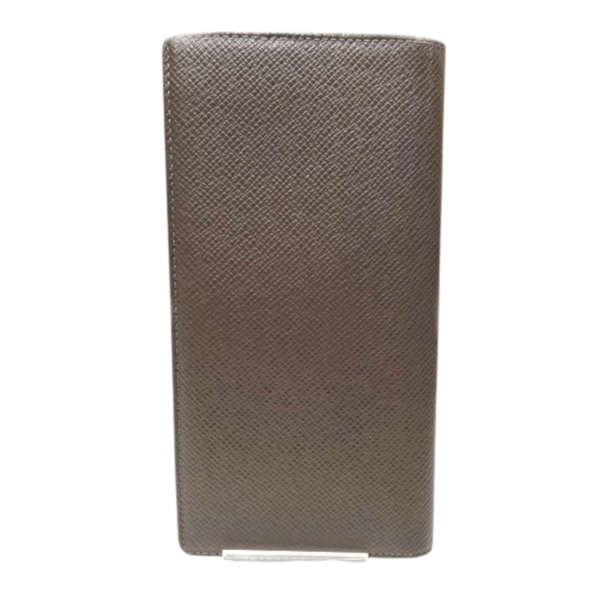 Louis Vuitton Brown Leather Wallet (Bi-Fold) (Pre-Owned)