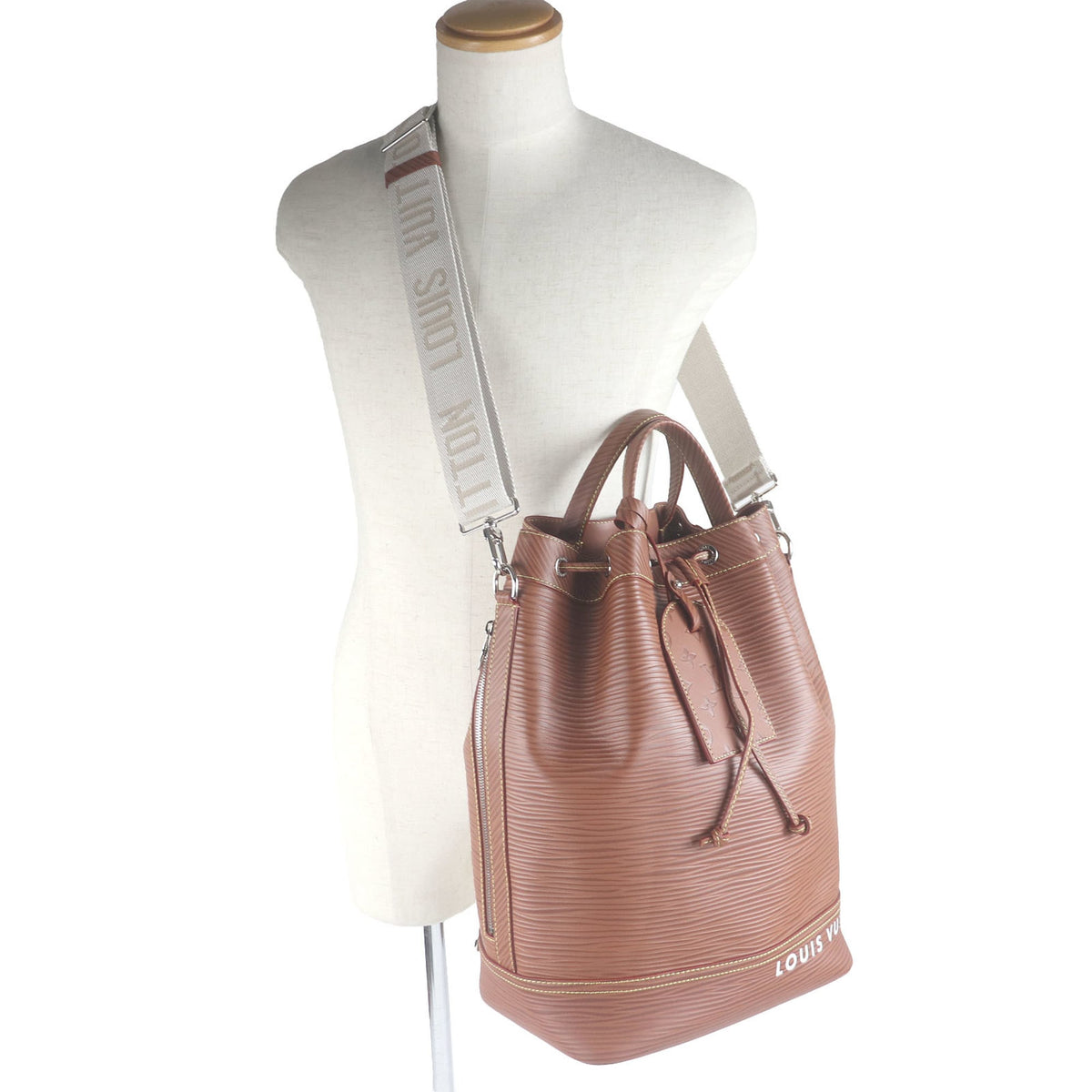 Louis Vuitton Brown Epi Leather Handbag Shoulder Bag (Pre-Owned)