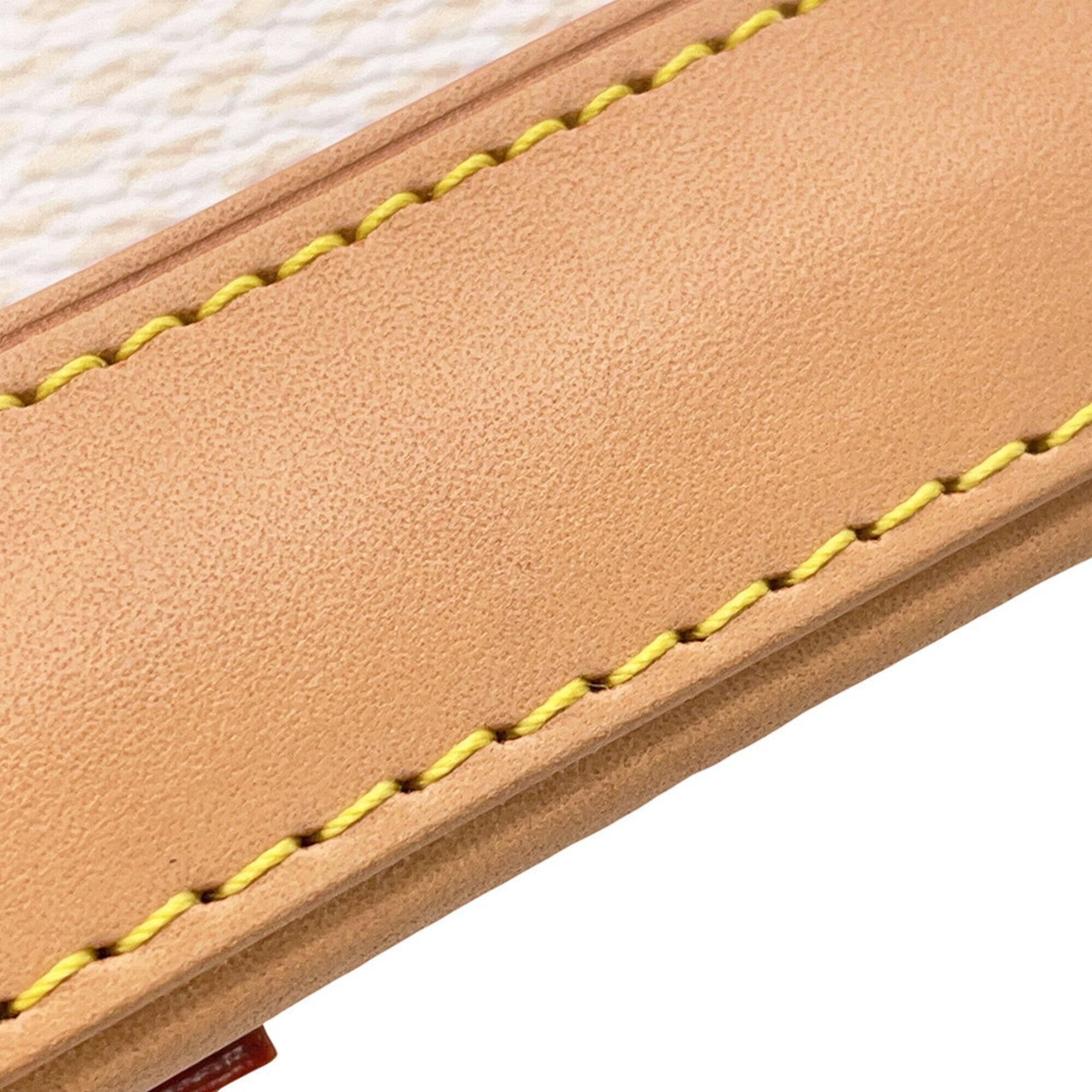 Louis Vuitton Damier Peach Yellow Handbag Shoulder Bag (Pre-Owned)