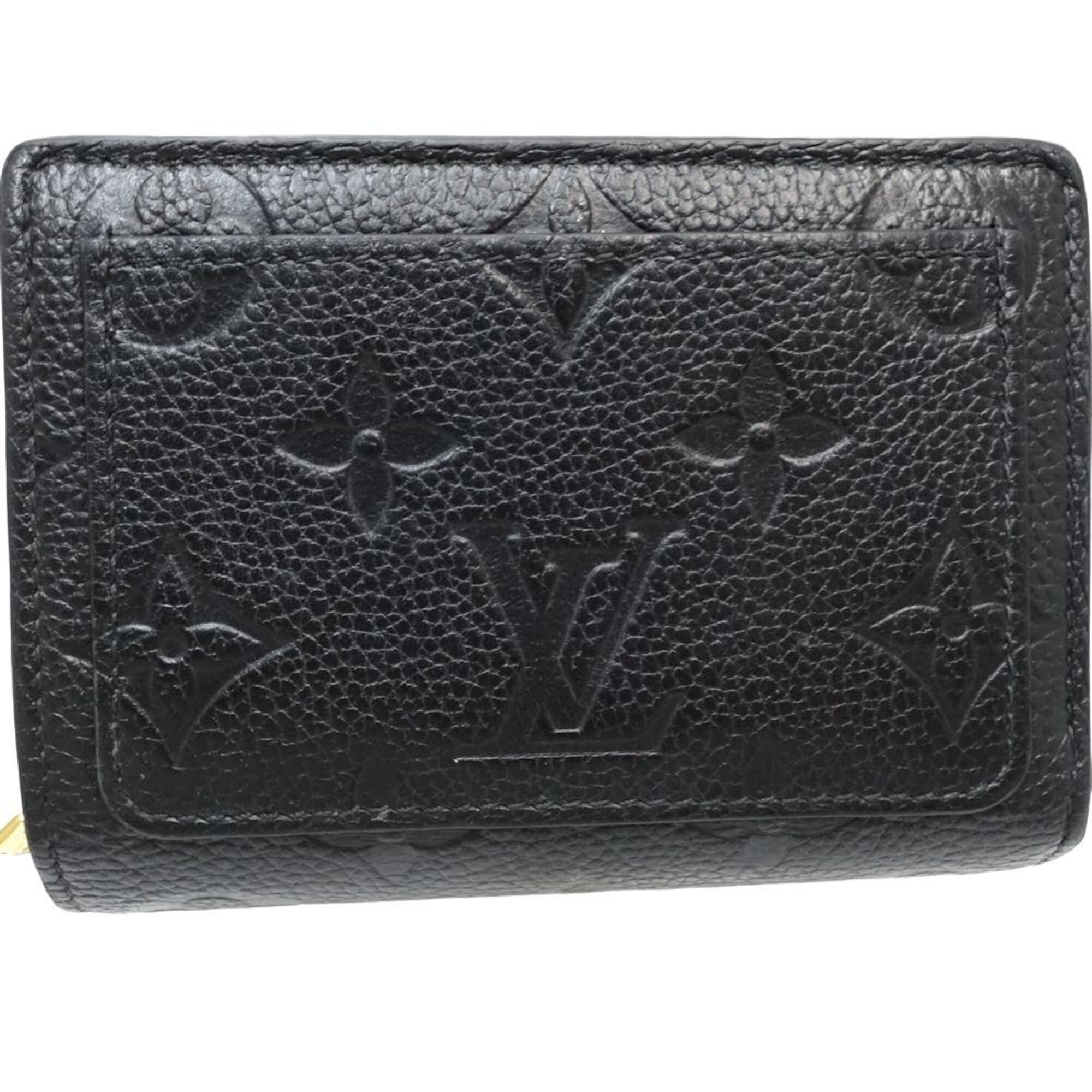 Louis Vuitton Monogram Empreinte Noir Monogram Empreinte Wallet (Bi-Fold) (Pre-Owned)