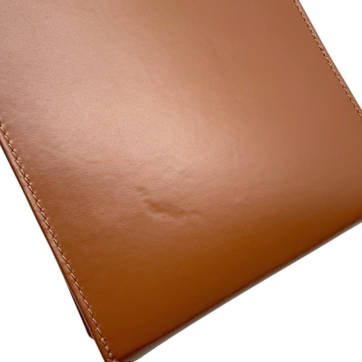 Loewe Brown Leather Handbag Shoulder Bag (Pre-Owned)