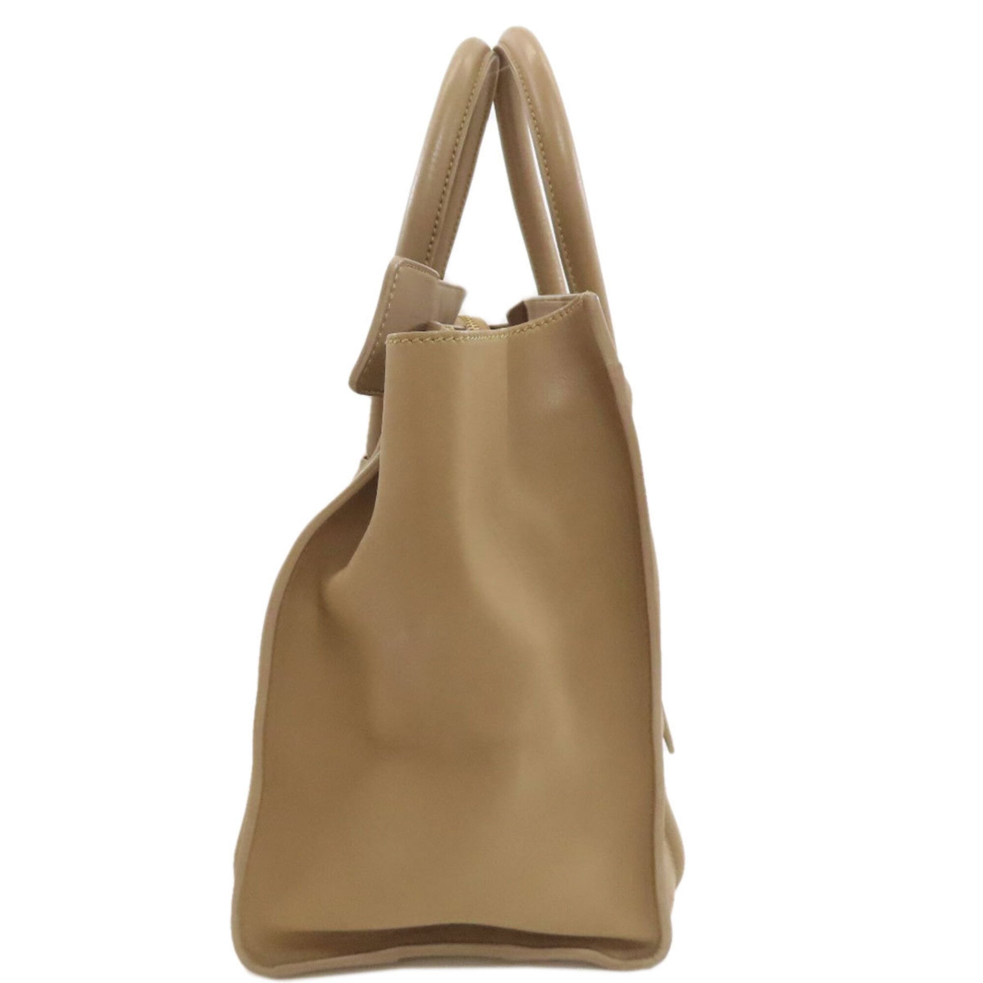 Celine Brown Leather Tote Bag (Pre-Owned)