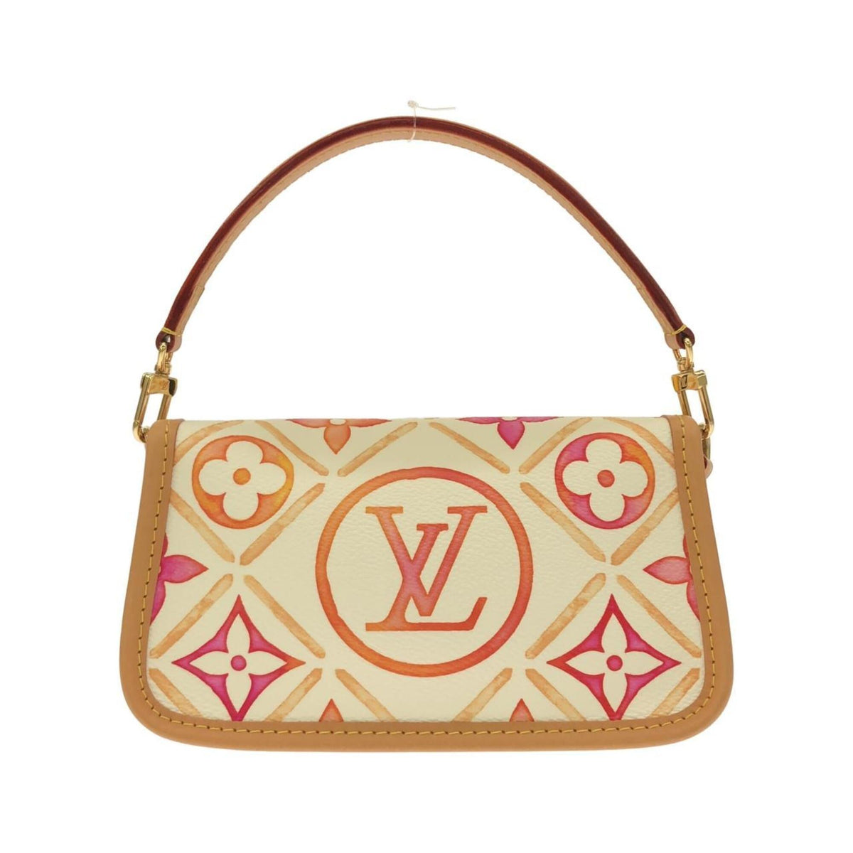 Louis Vuitton Corail Coated Canvas Handbag (Pre-Owned)