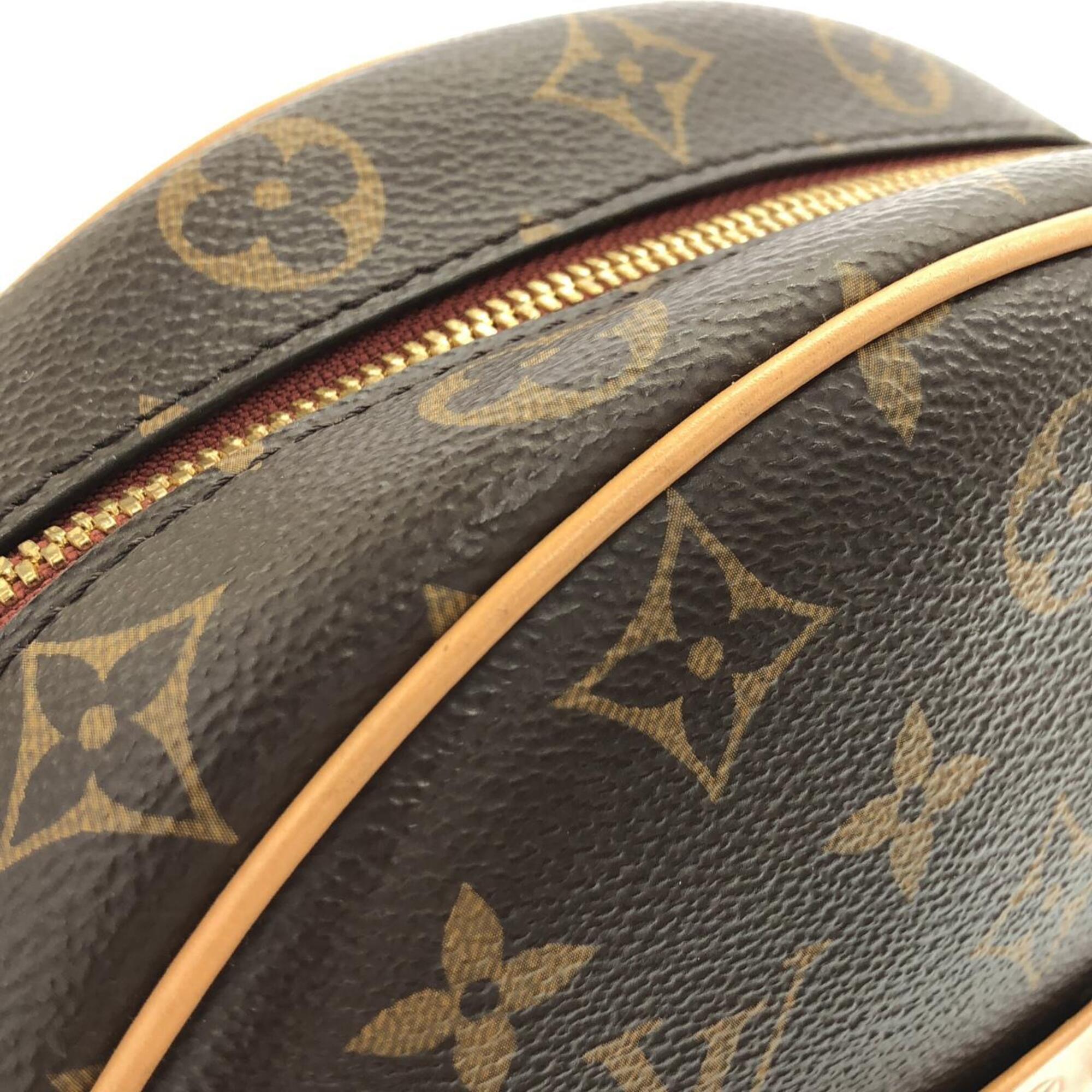 Louis Vuitton Brown Coated Canvas Shoulder Bag (Pre-Owned)