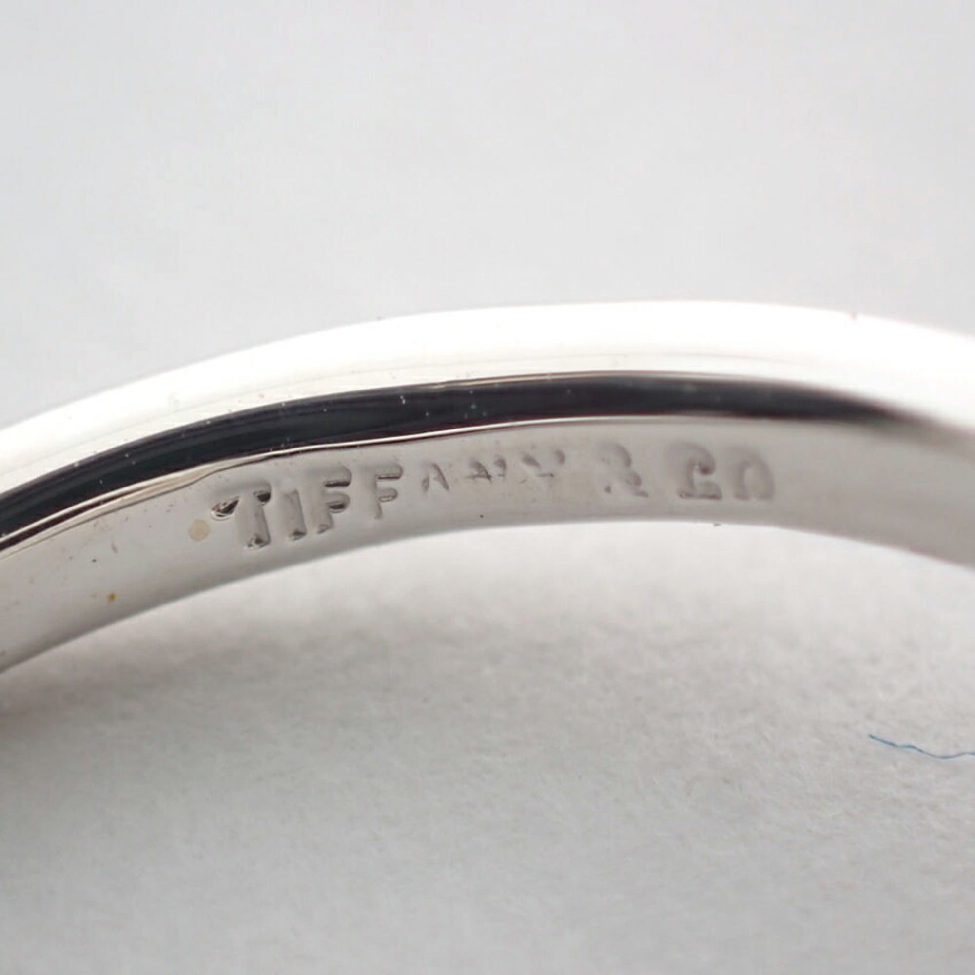 Tiffany Yellow Gold (18K) Sterling Silver 925 Band Ring (Pre-Owned)